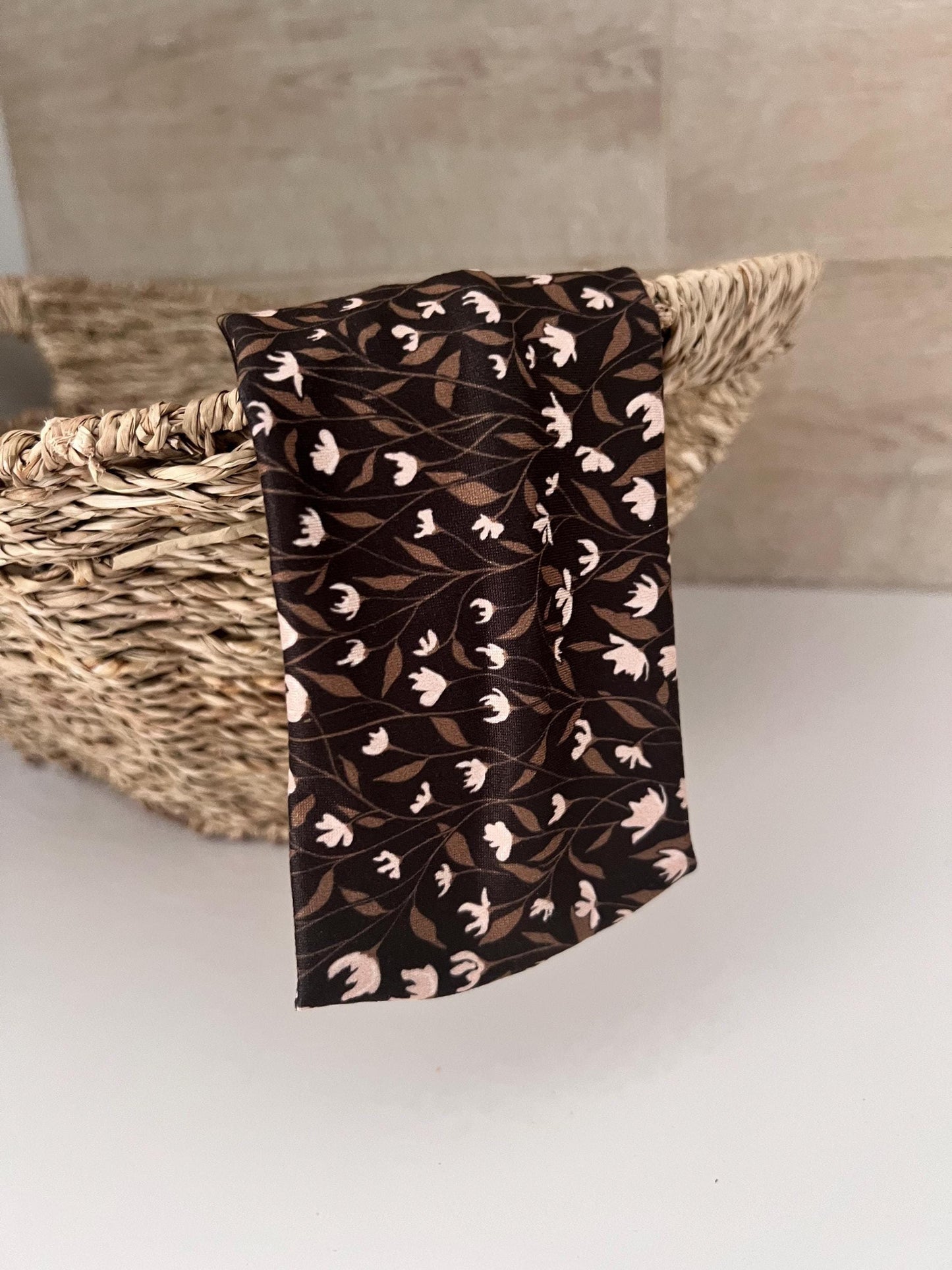 Modern Flat Headband - Autumn Floral
