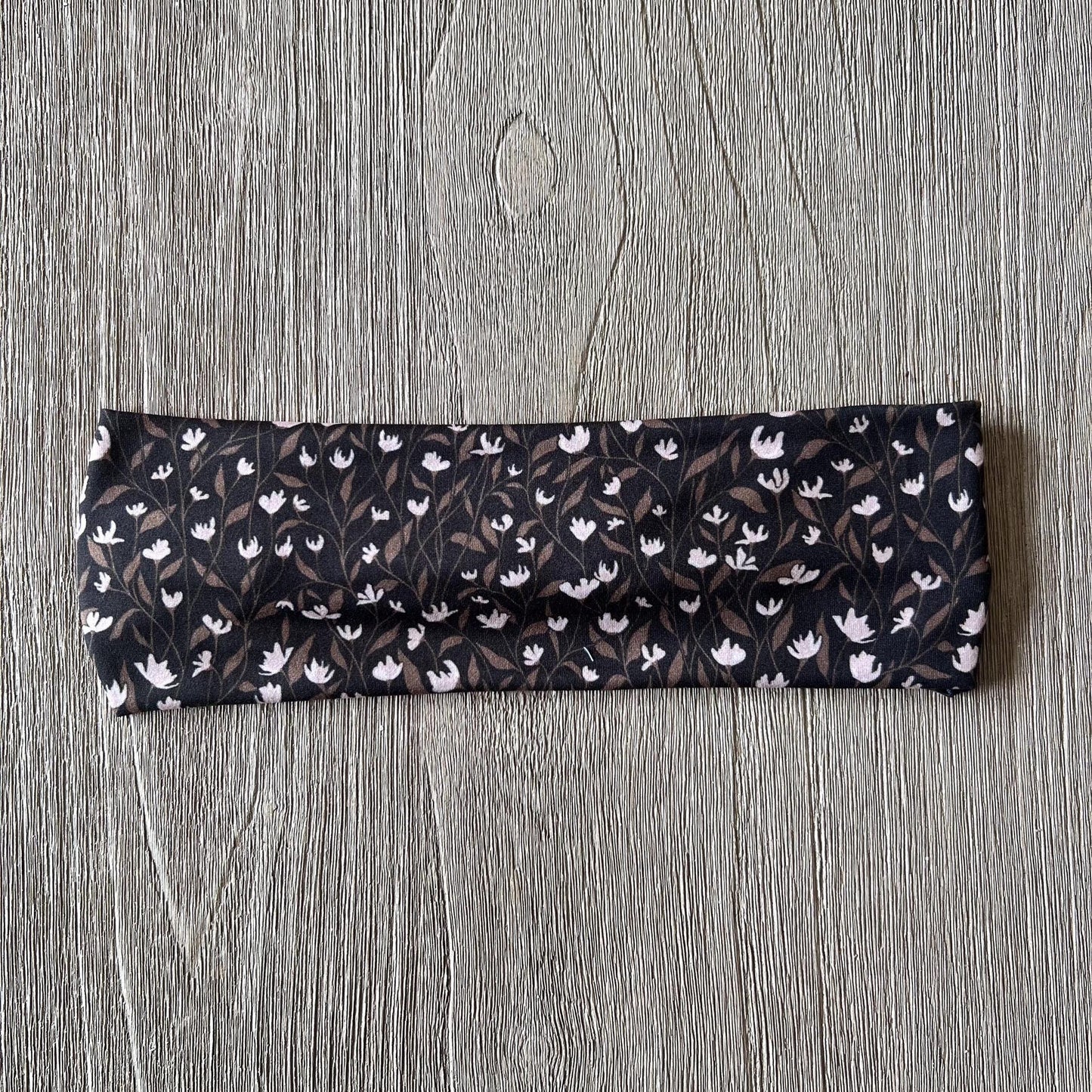 Modern Flat Headband - Autumn Floral