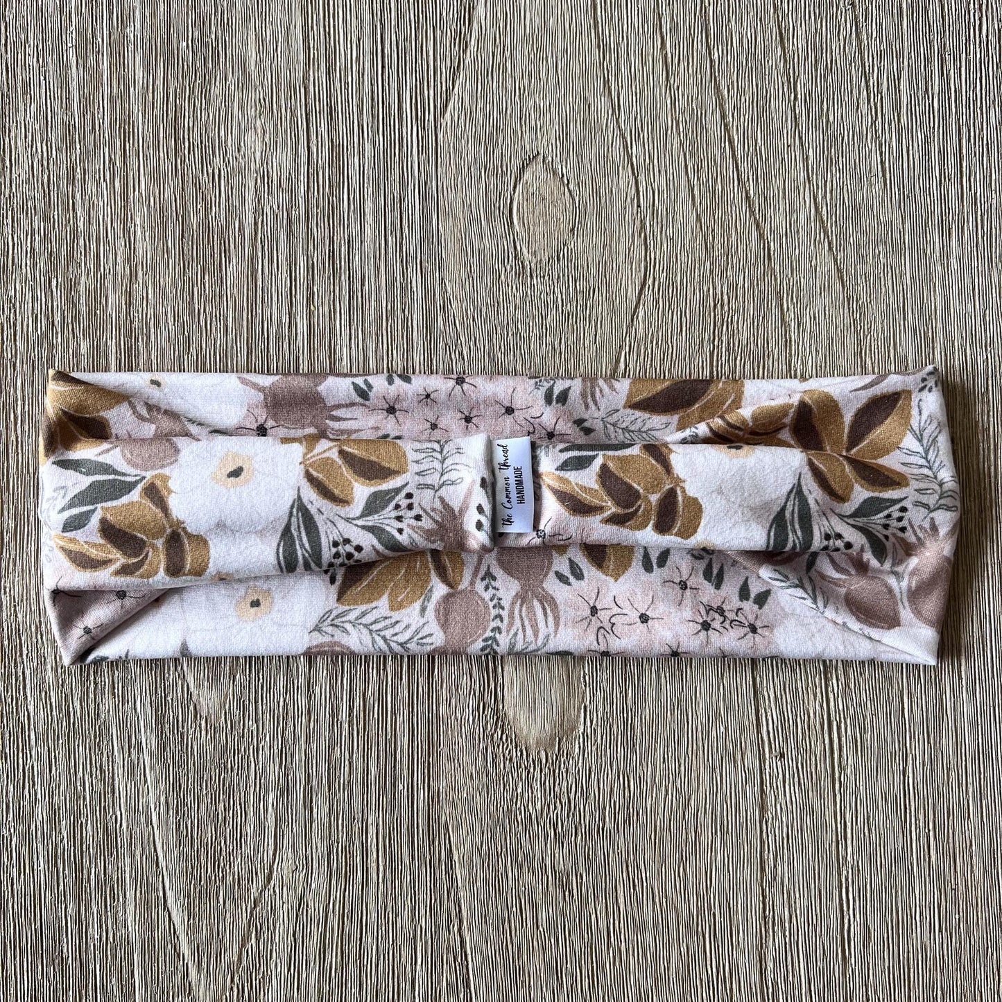 Modern Flat Headband - Dusty Pink Rose Hips
