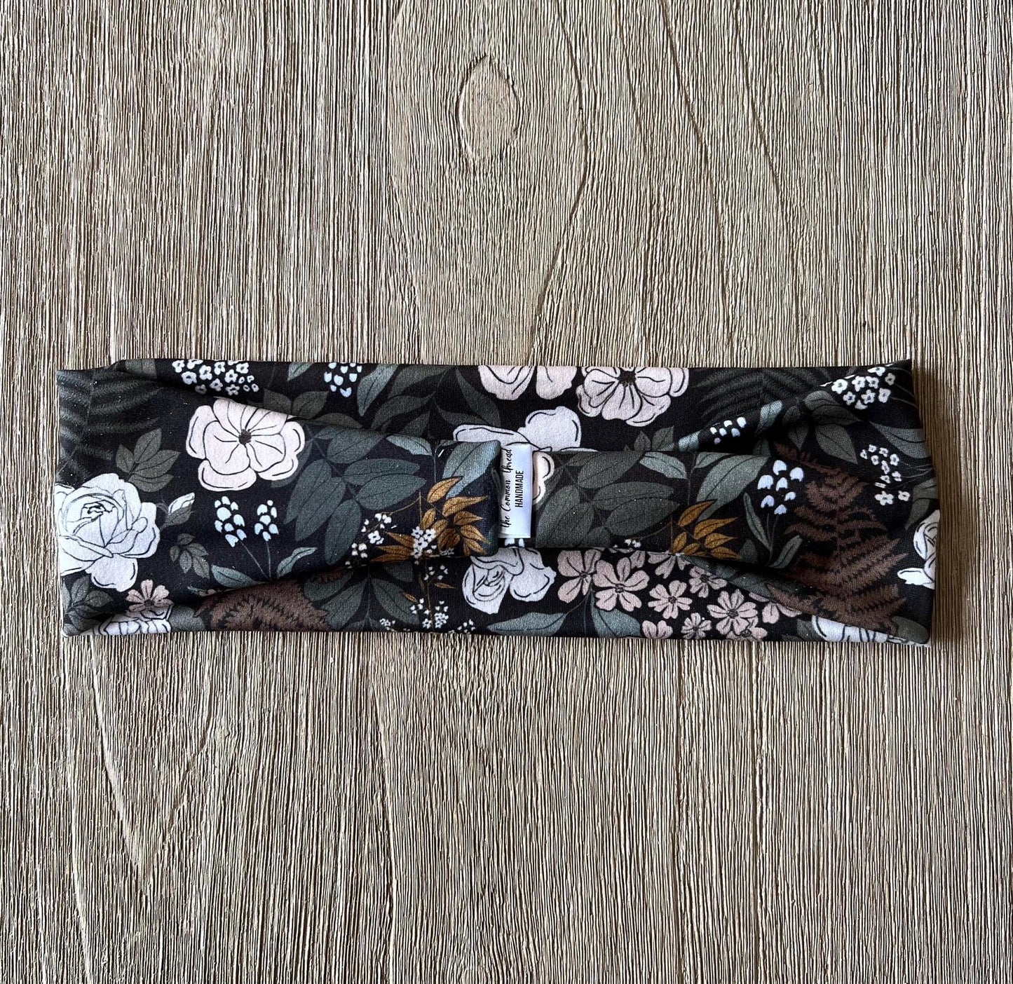 Modern Flat Headband - November Wild Flowers