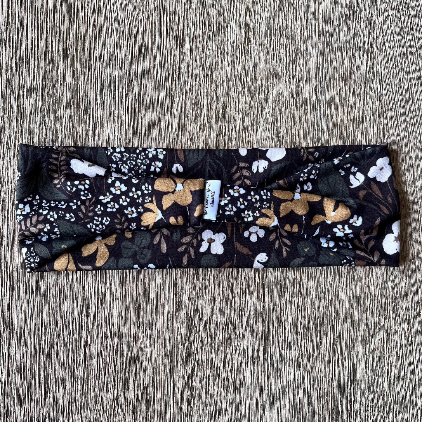 Modern Flat Headband - Warm Flower Glade