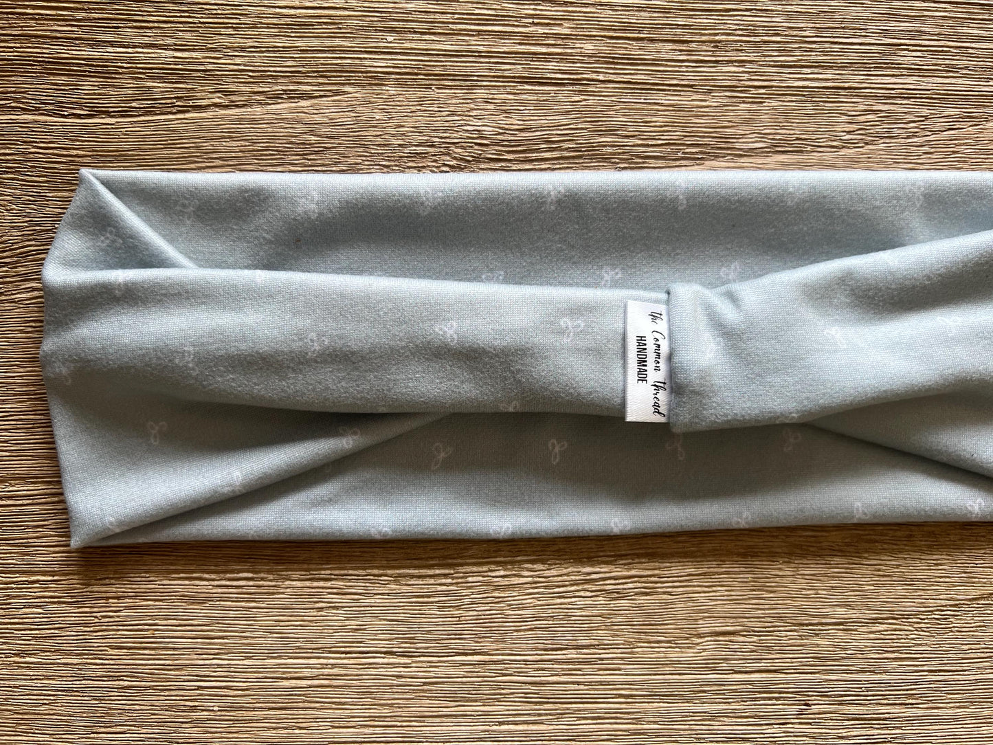 Modern Flat Headband - Forget Me Not in Sage