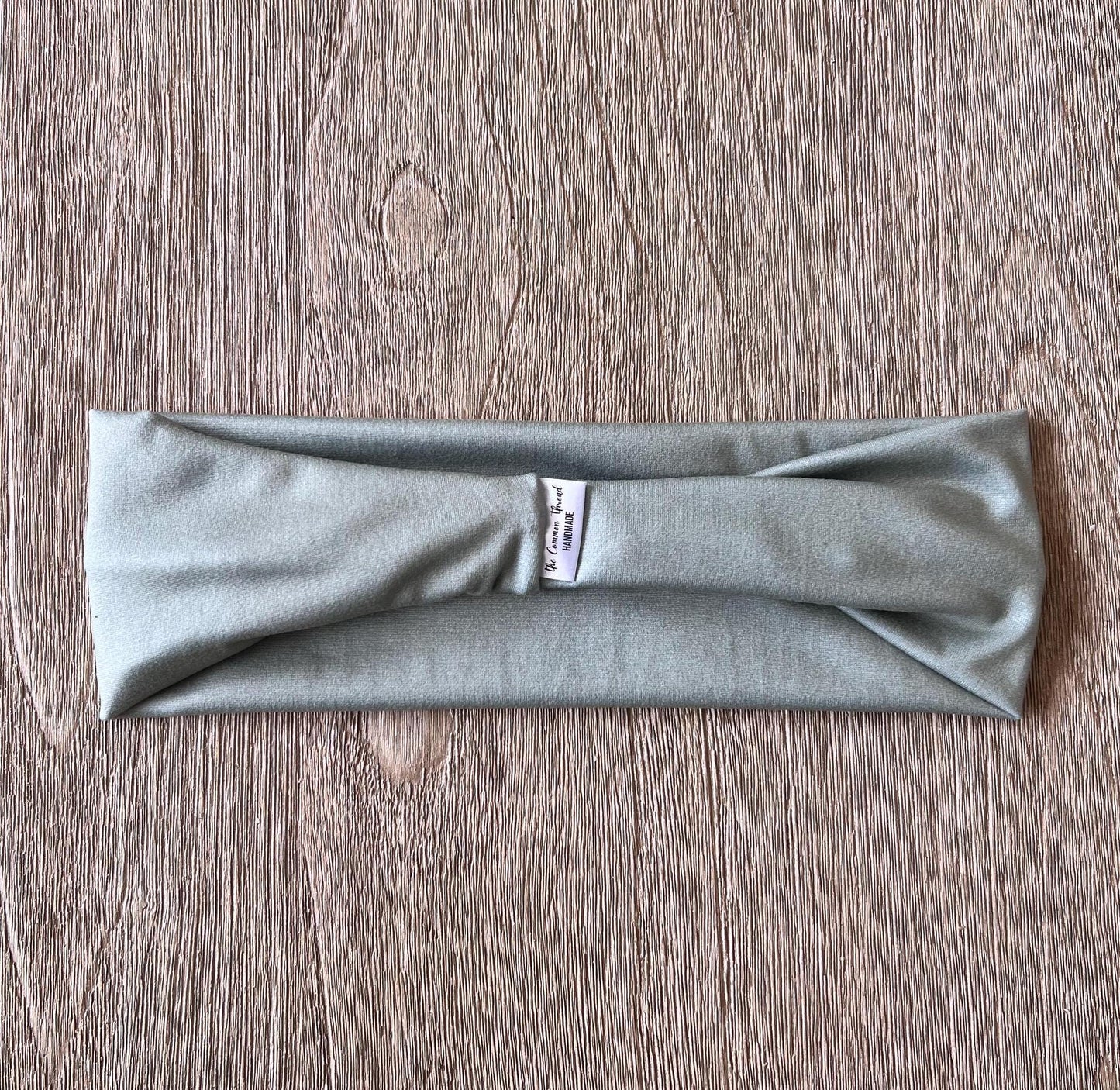 Modern Flat Headband - Sage Green