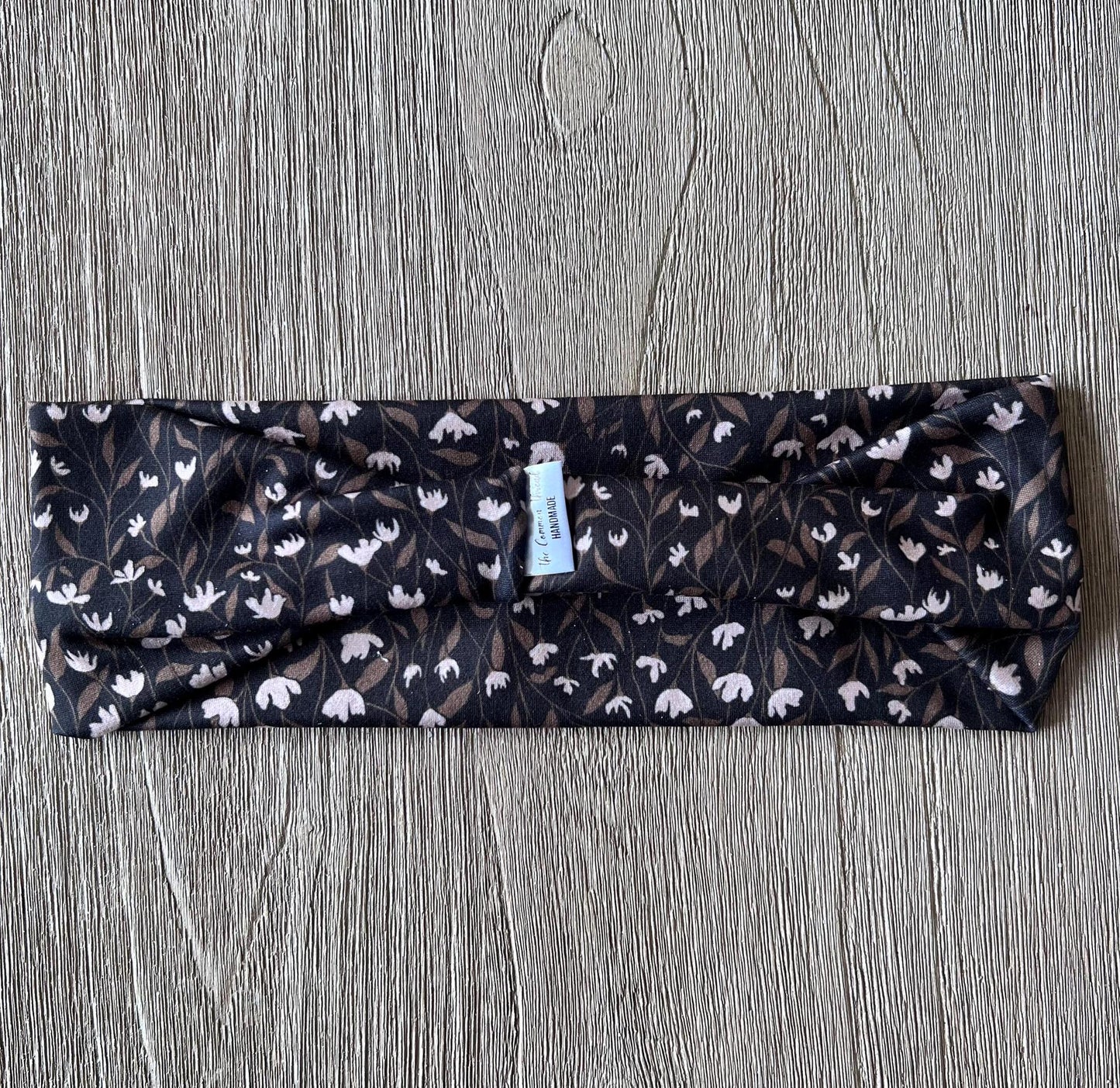 Modern Flat Headband - Autumn Floral