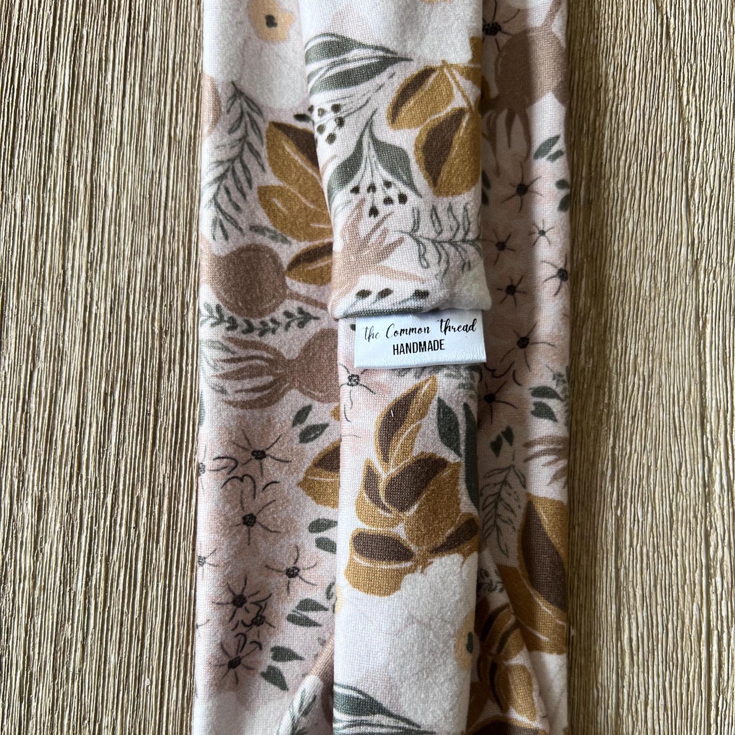 Modern Flat Headband - Dusty Pink Rose Hips