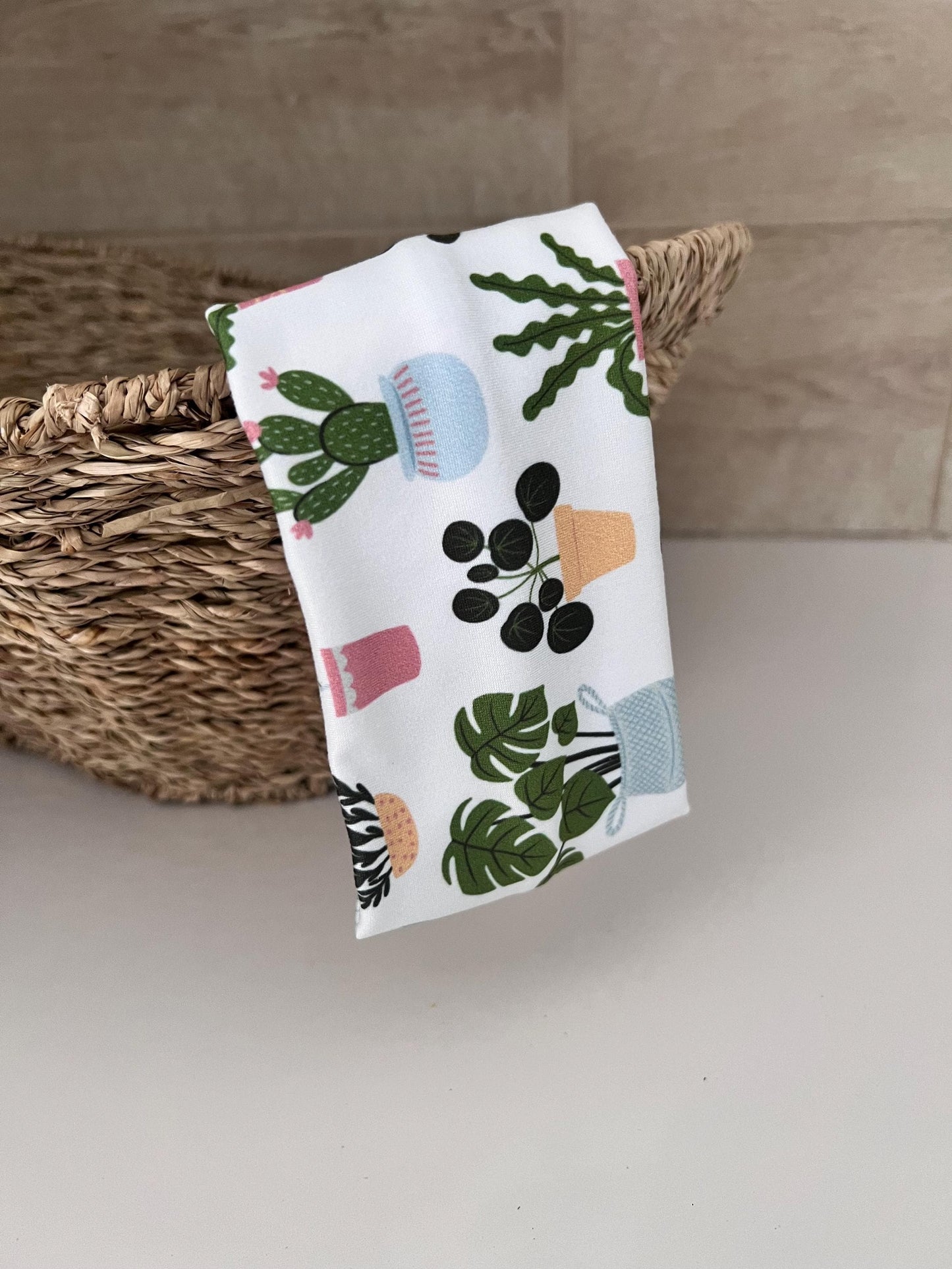Modern Flat Headband - Boho Botanical