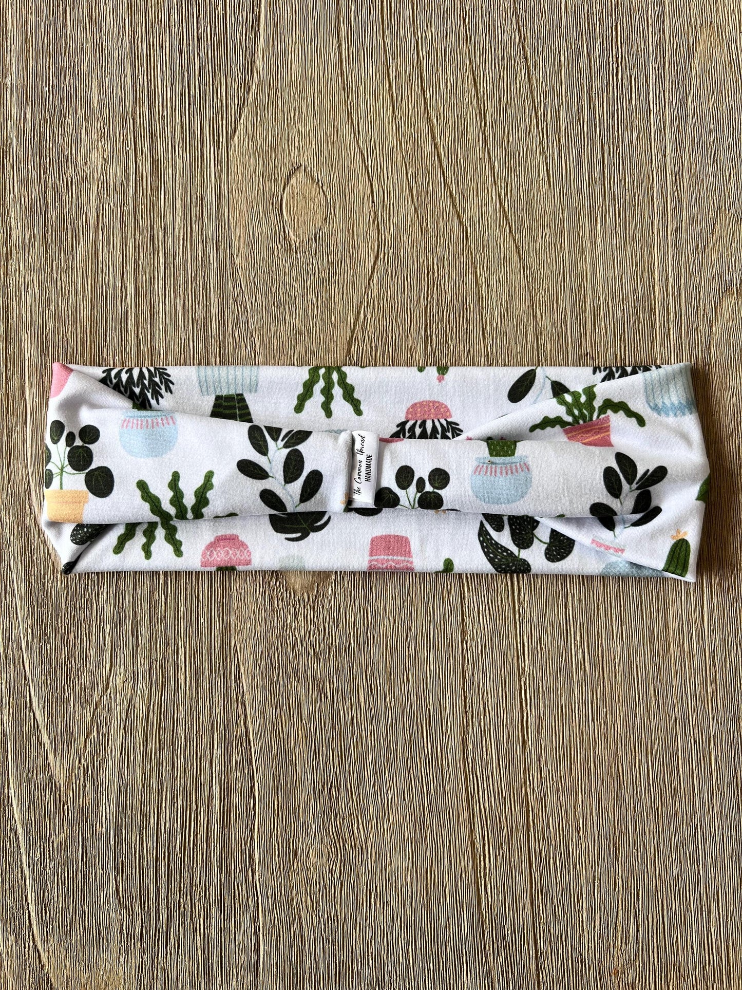Modern Flat Headband - Boho Botanical