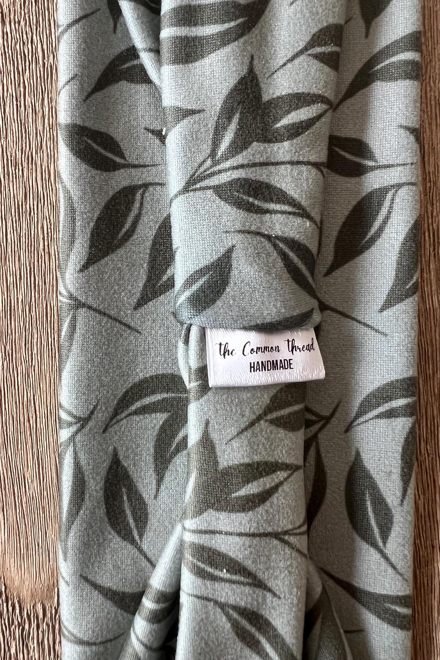 Modern Flat Headband - Fall Foliage in Green