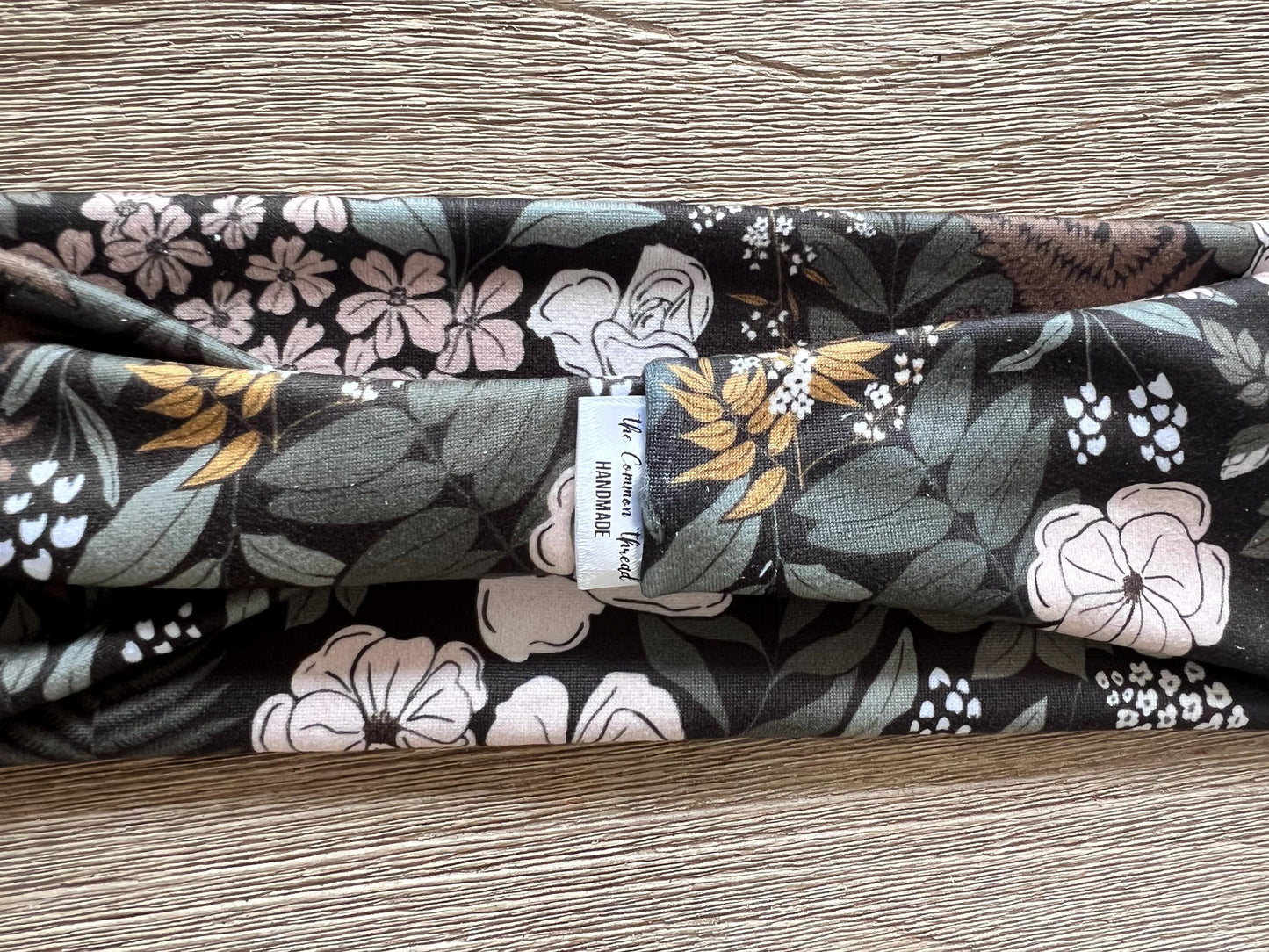 Modern Flat Headband - November Wild Flowers