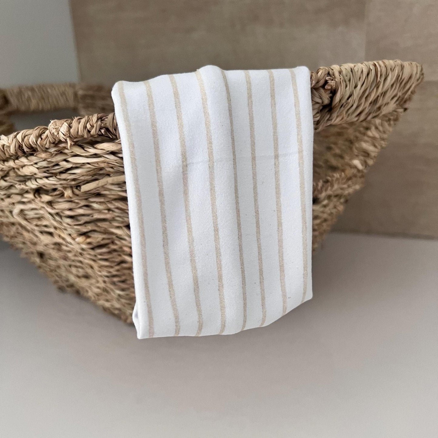 Modern Flat Headband - Golden Stripes