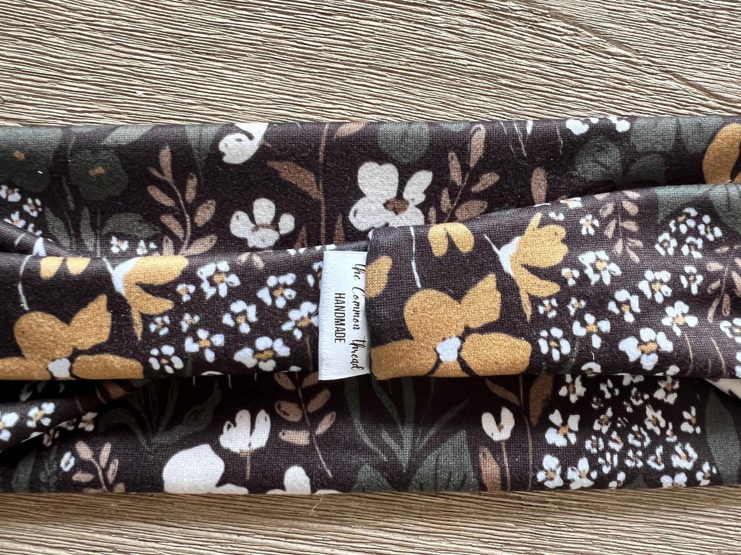 Modern Flat Headband - Warm Flower Glade