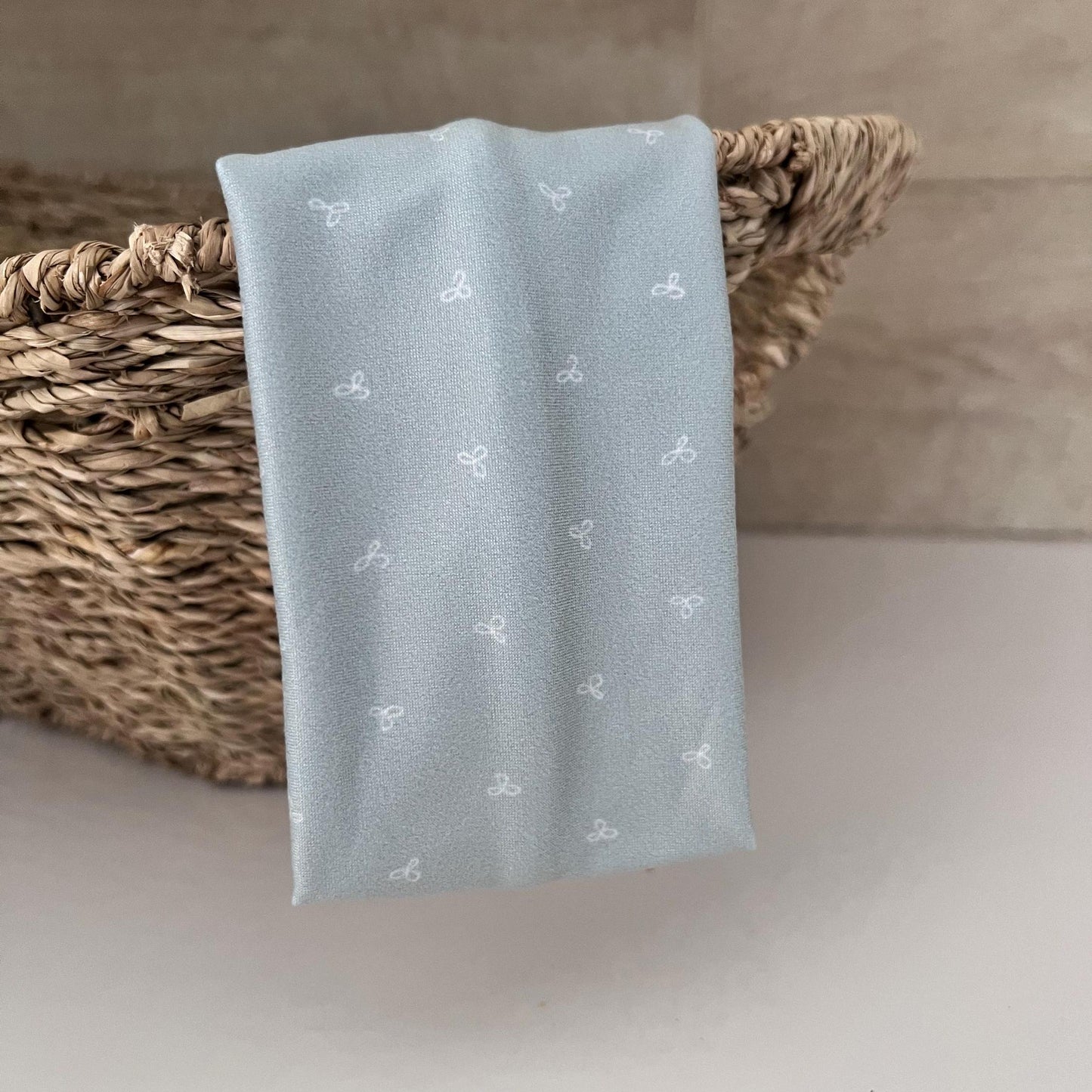 Modern Flat Headband - Forget Me Not in Sage