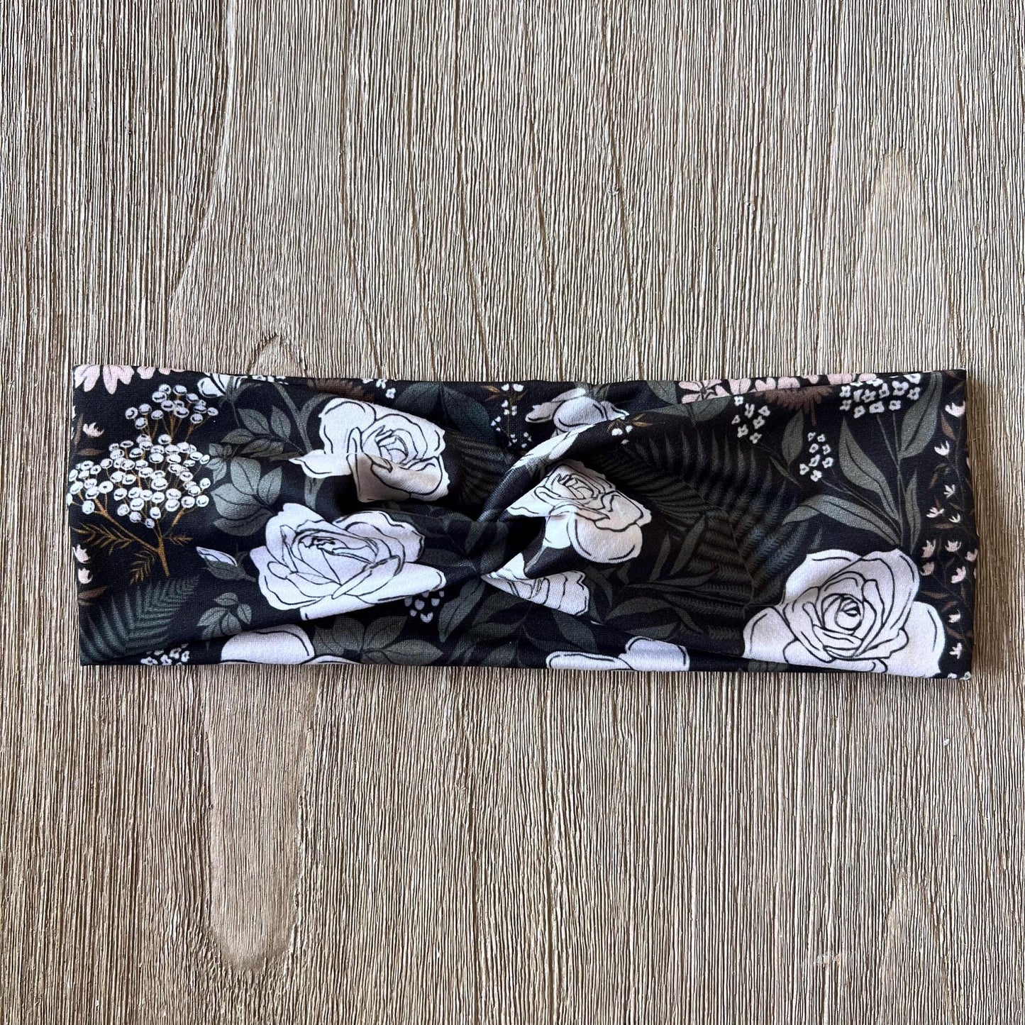 Twisted Knot Headband - November Wild Flowers