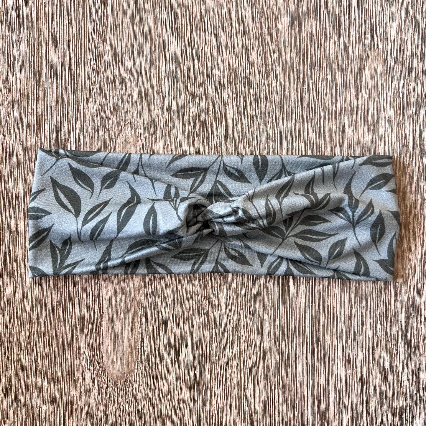 Twisted Knot Headband - Fall Foliage in Green