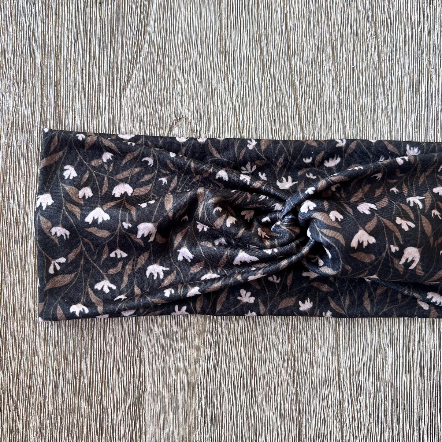 Twisted Knot Headband - Autumn Floral