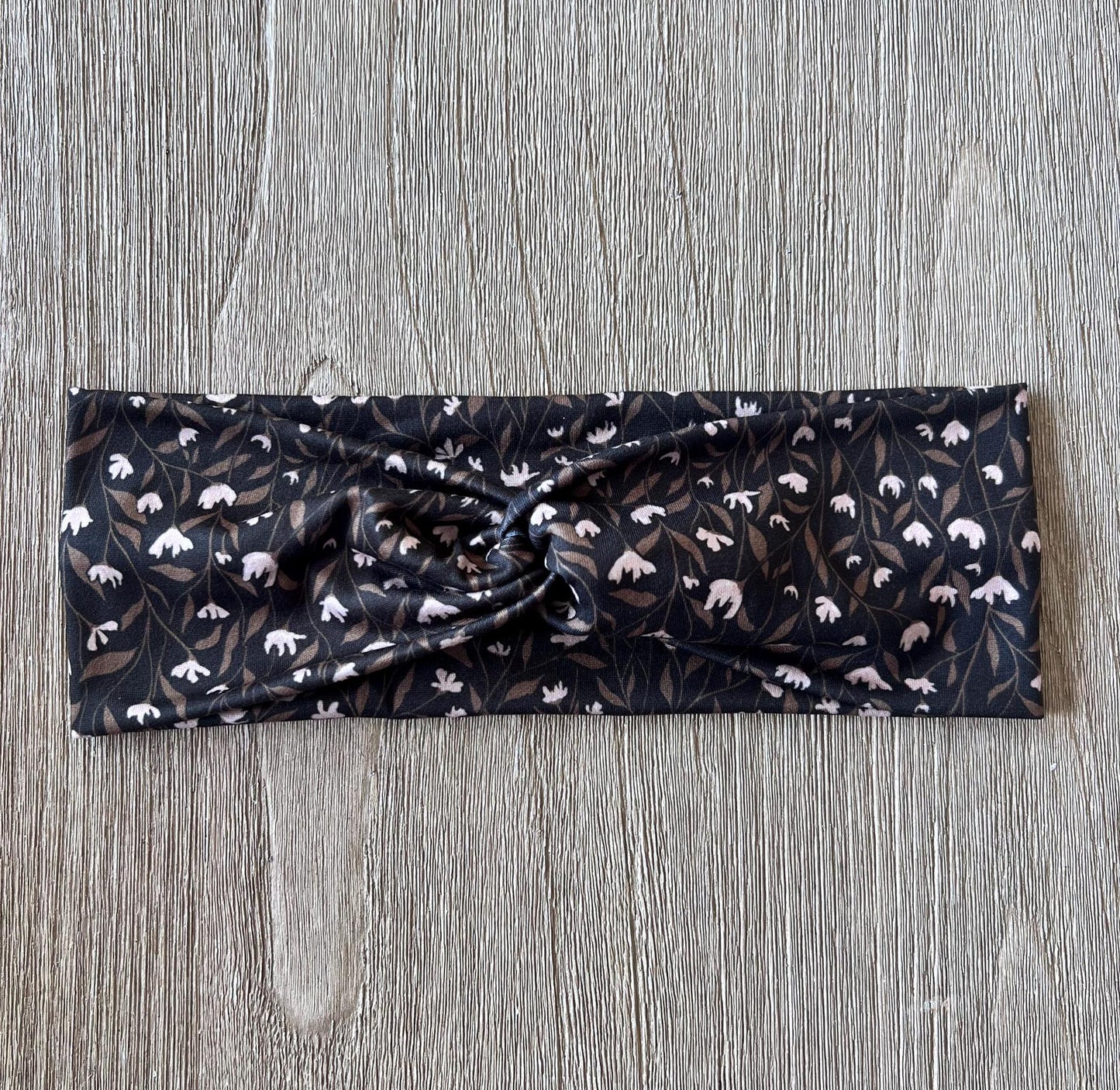 Twisted Knot Headband - Autumn Floral
