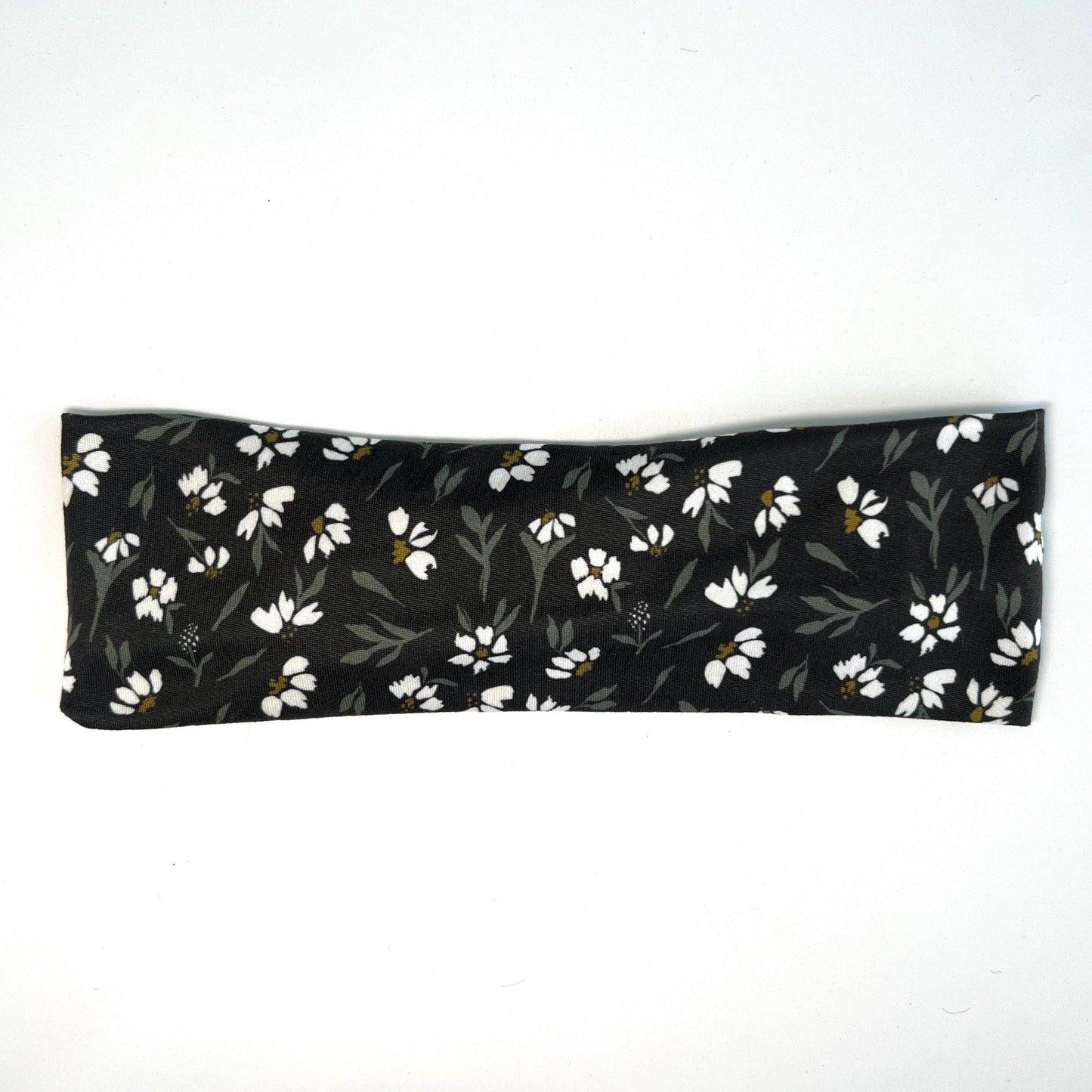 Modern Flat Headband - Evening Floral