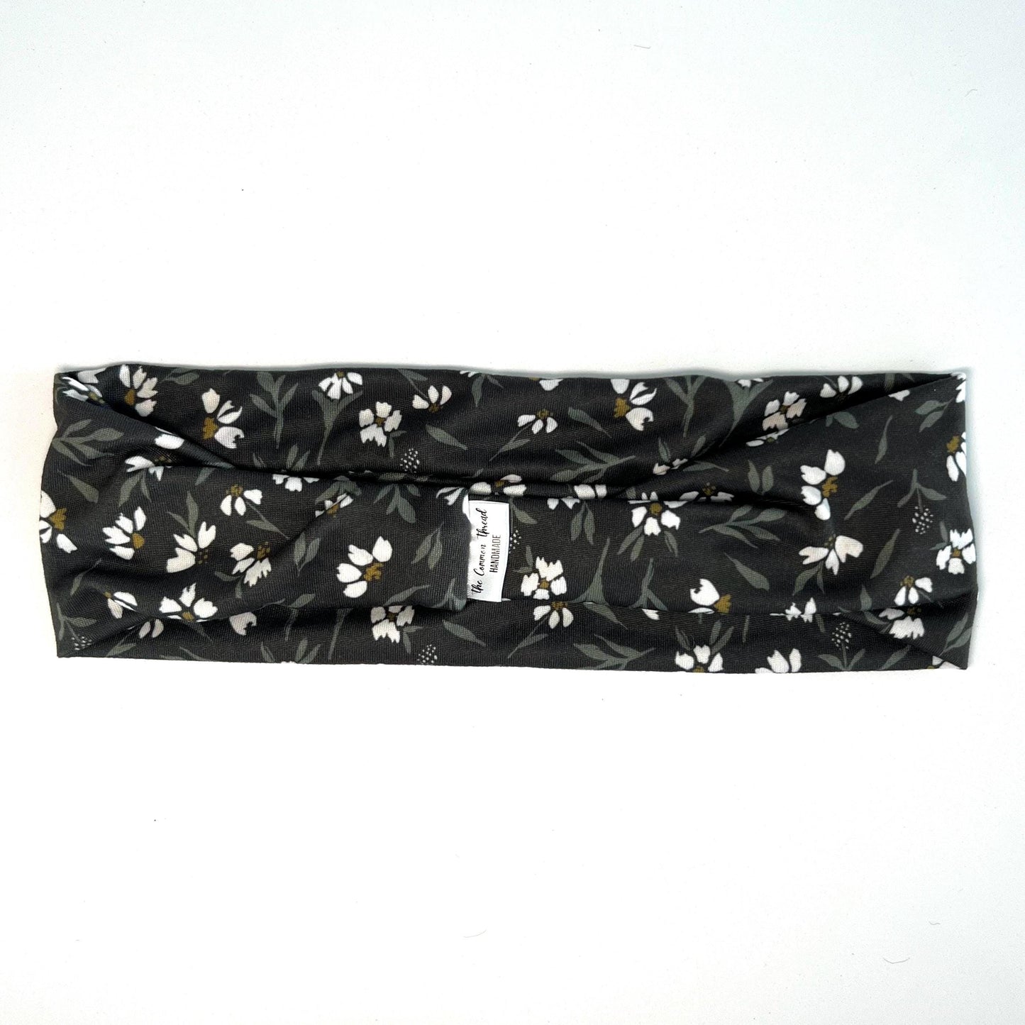 Modern Flat Headband - Evening Floral