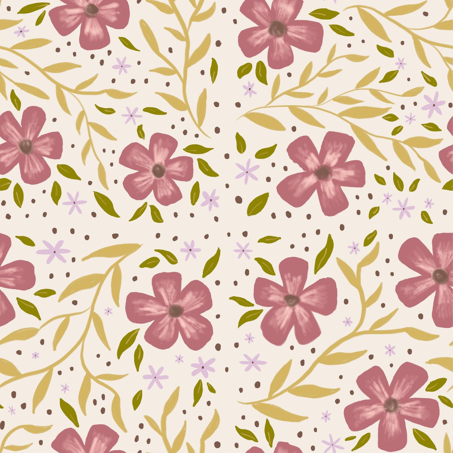 Maureen Floral Seamless Pattern