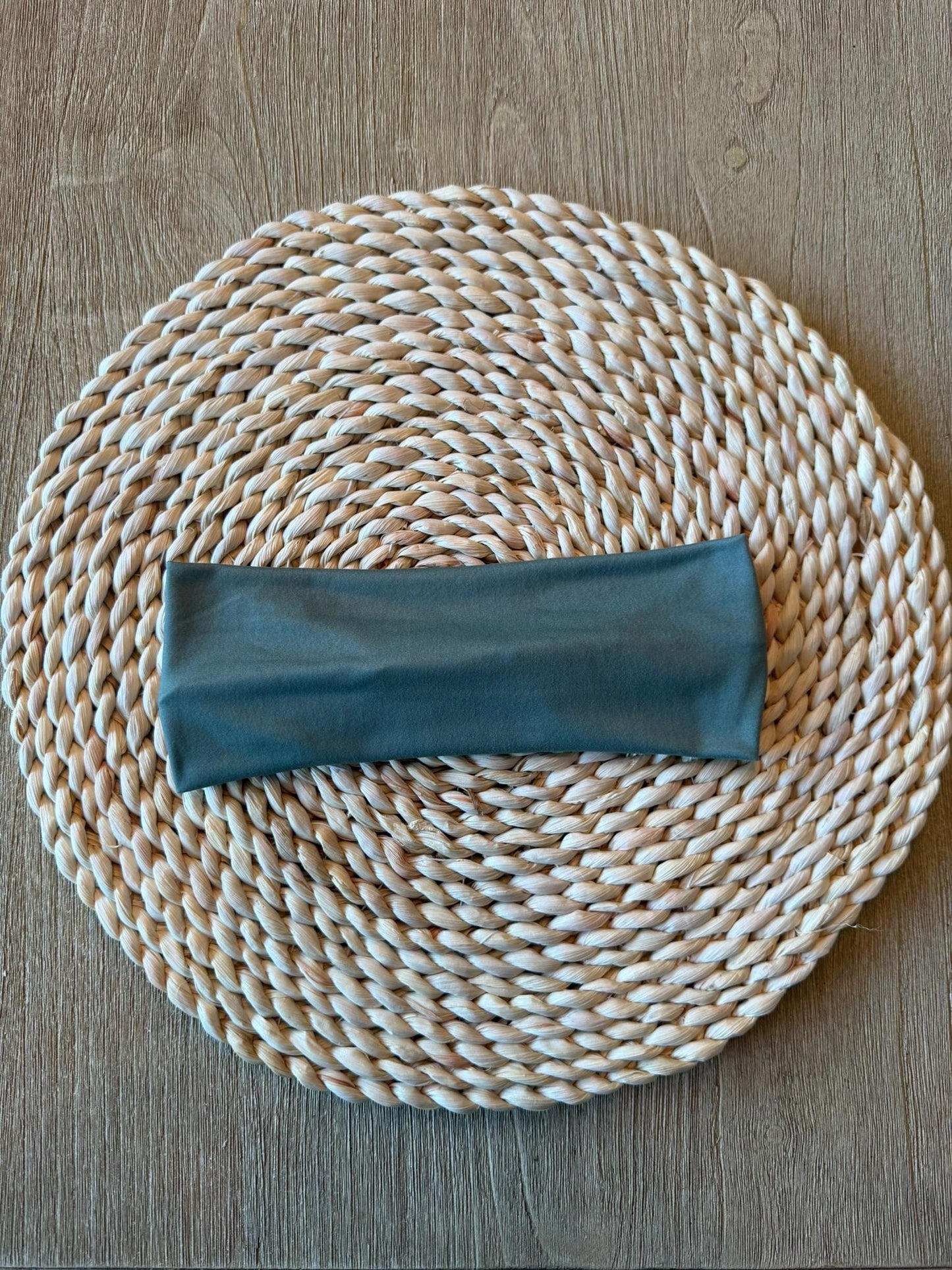 Stretchy, Buttery-Soft Headband - Evergreen Solid