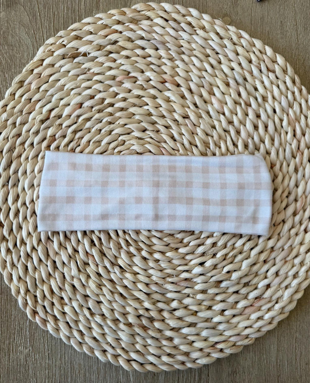 Stretchy, Buttery-Soft Headband - Terra Gingham