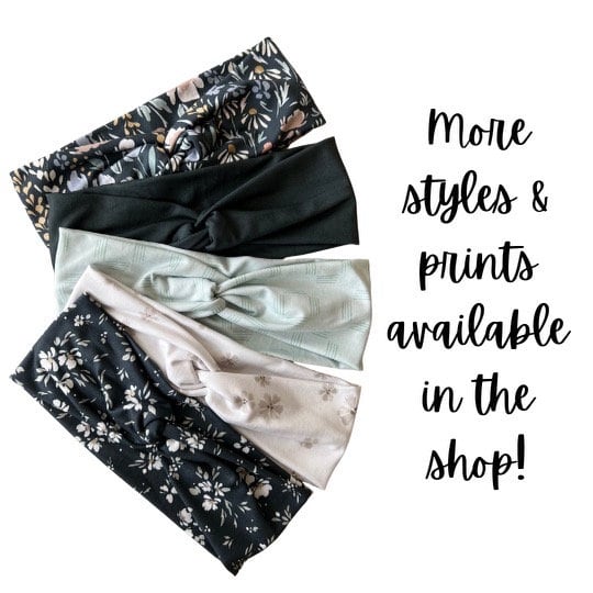 Modern Twisted Knot Headband
