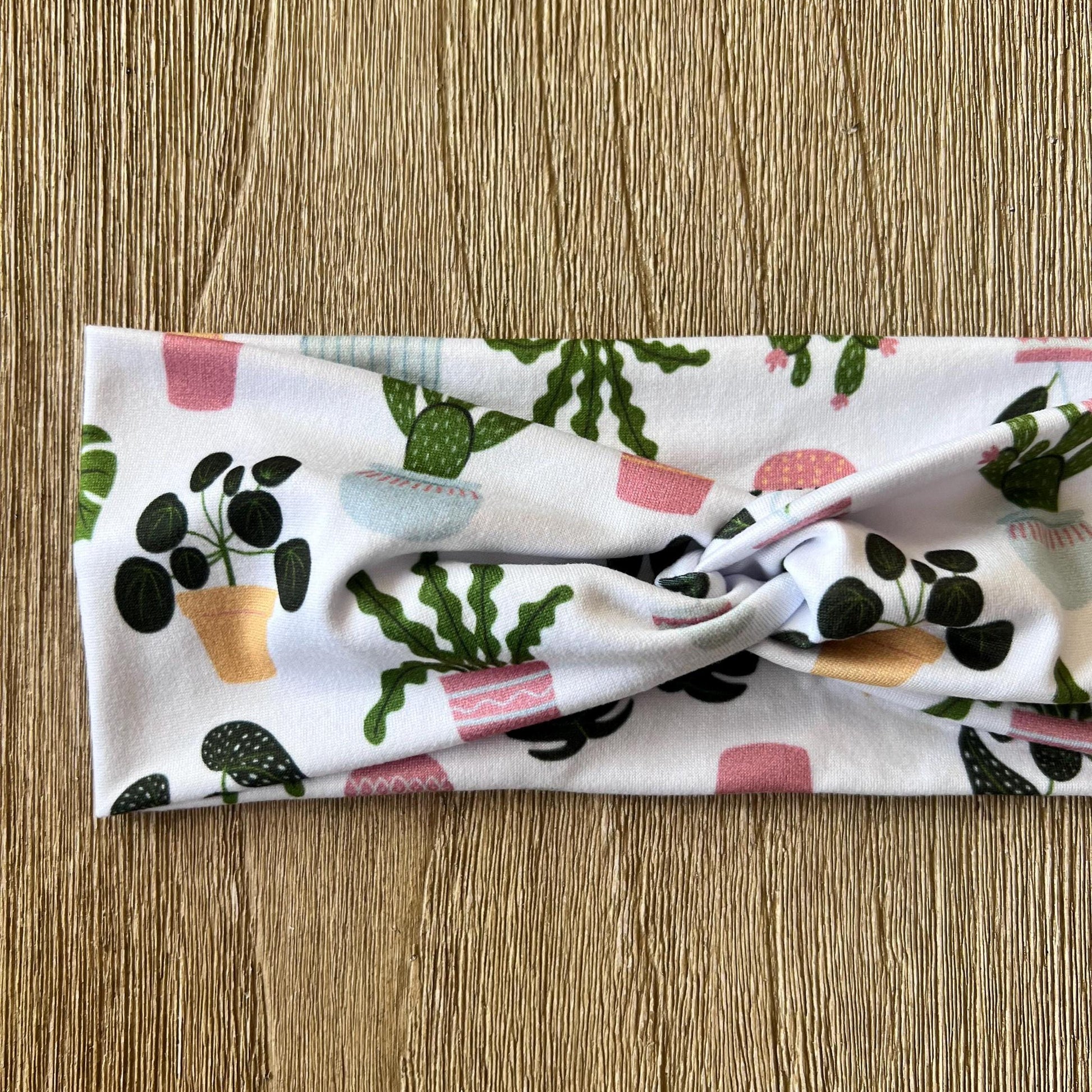 Twisted Knot Headband - Boho Botanical