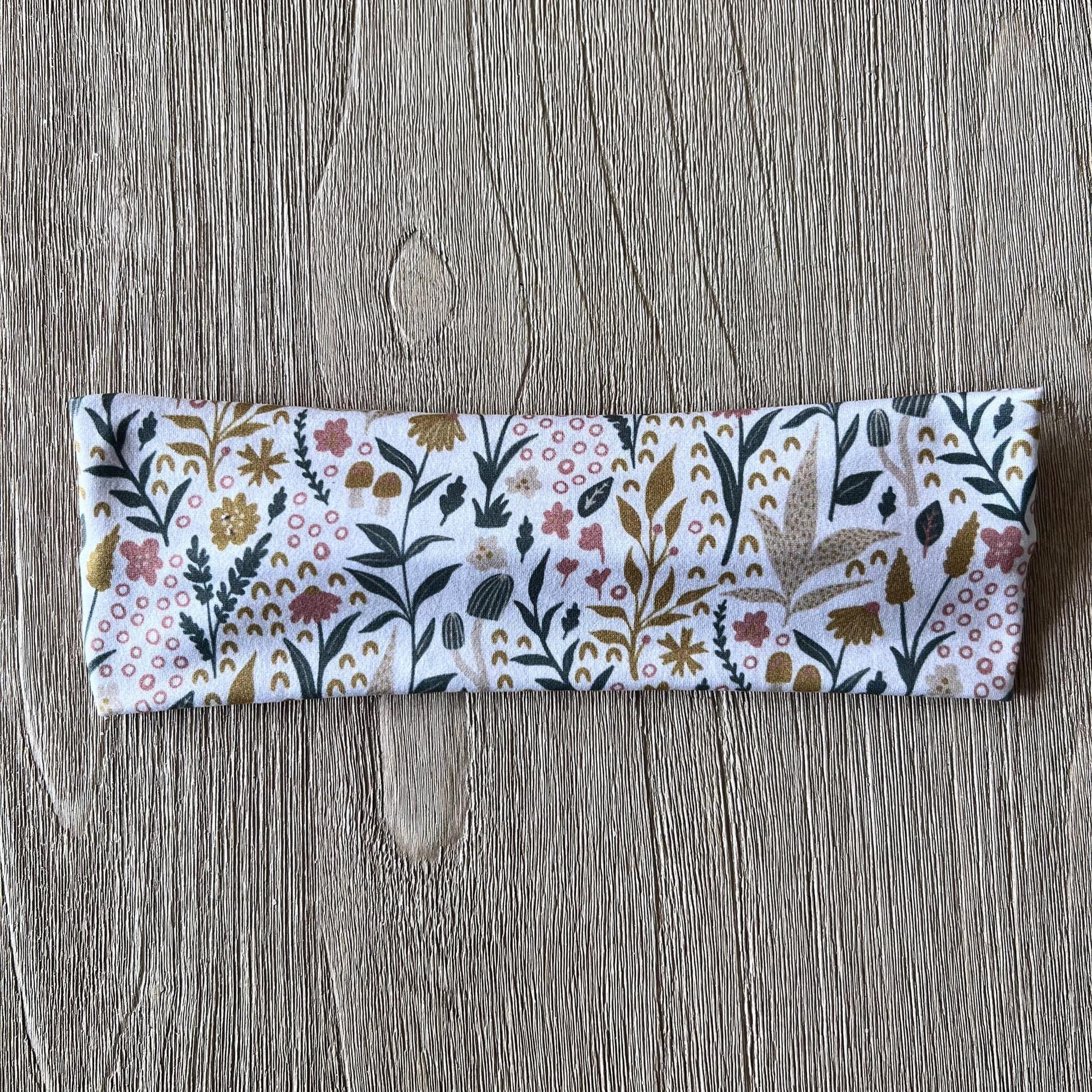 Modern Flat Headband - Forest Botanical