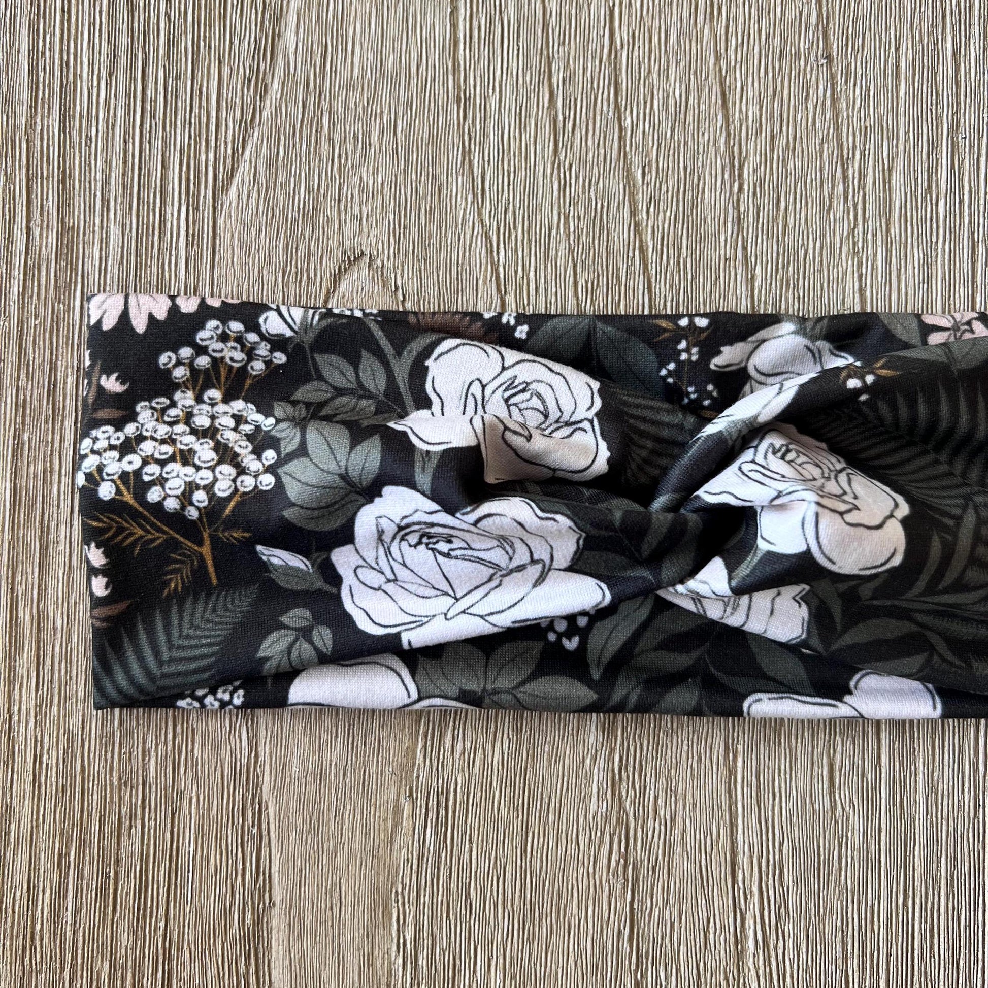Twisted Knot Headband - November Wild Flowers