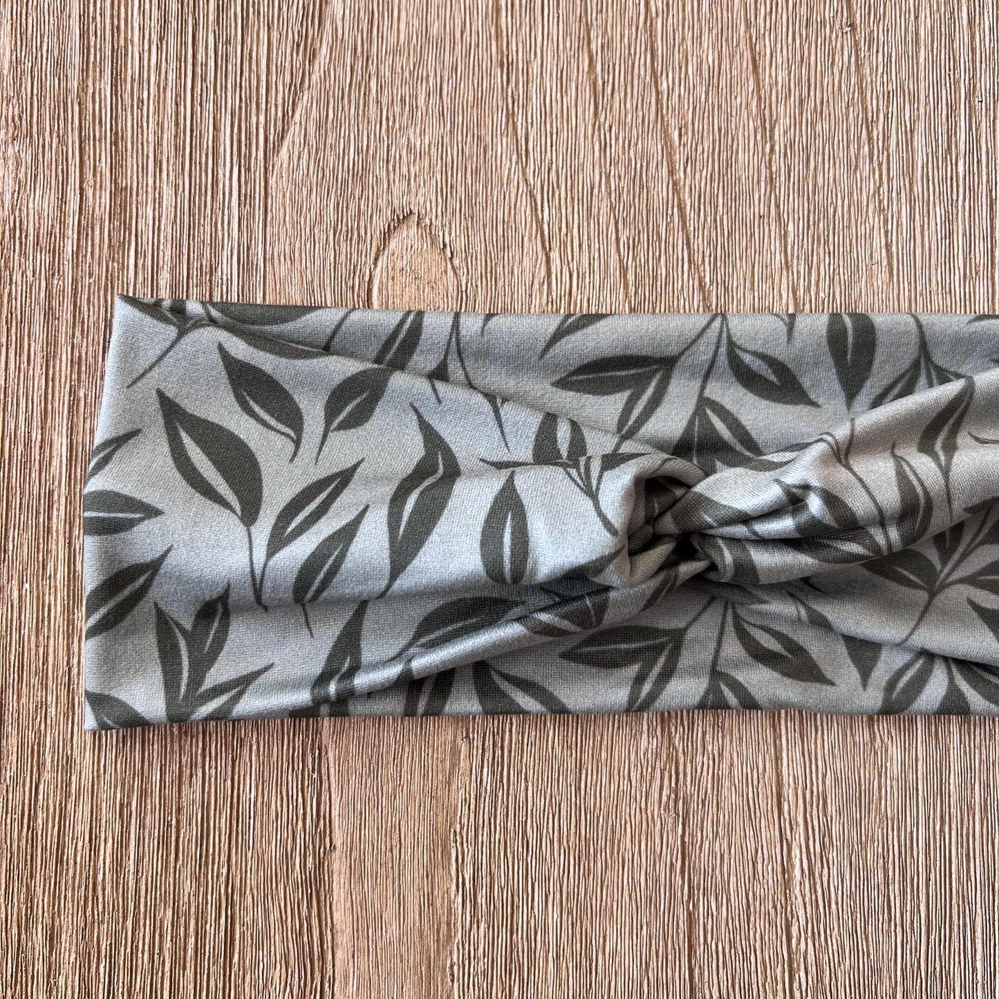 Twisted Knot Headband - Fall Foliage in Green