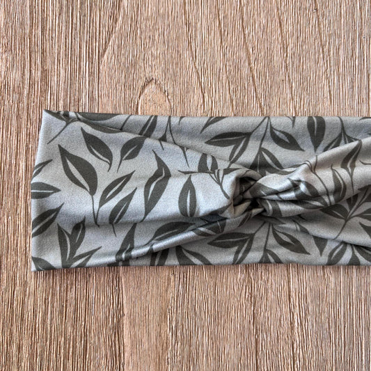 Twisted Knot Headband - Fall Foliage in Green