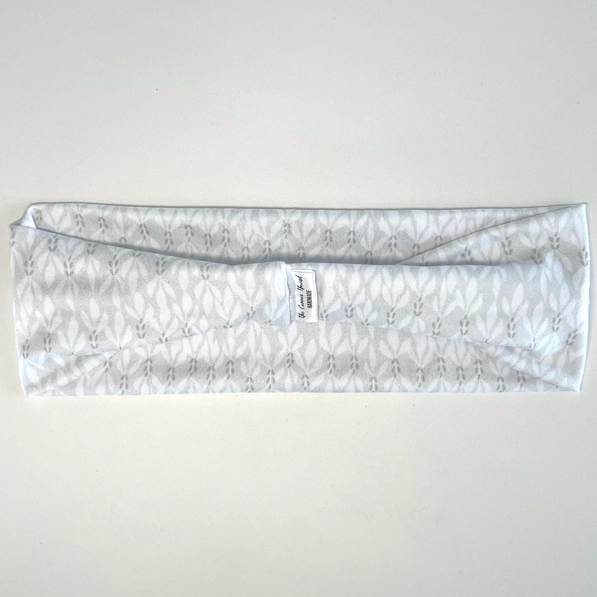 Modern Flat Headband - Leaves With Seeds