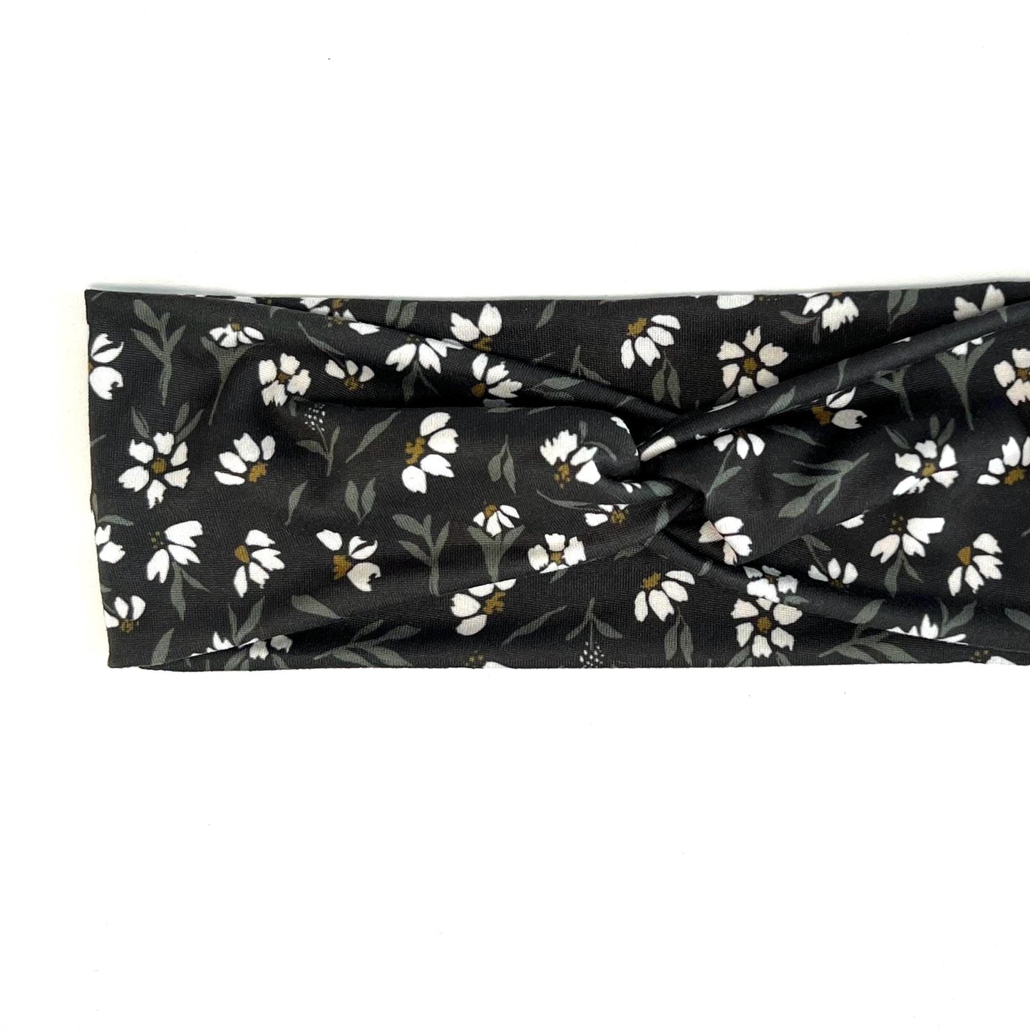 Twisted Knot Headband - Evening Floral