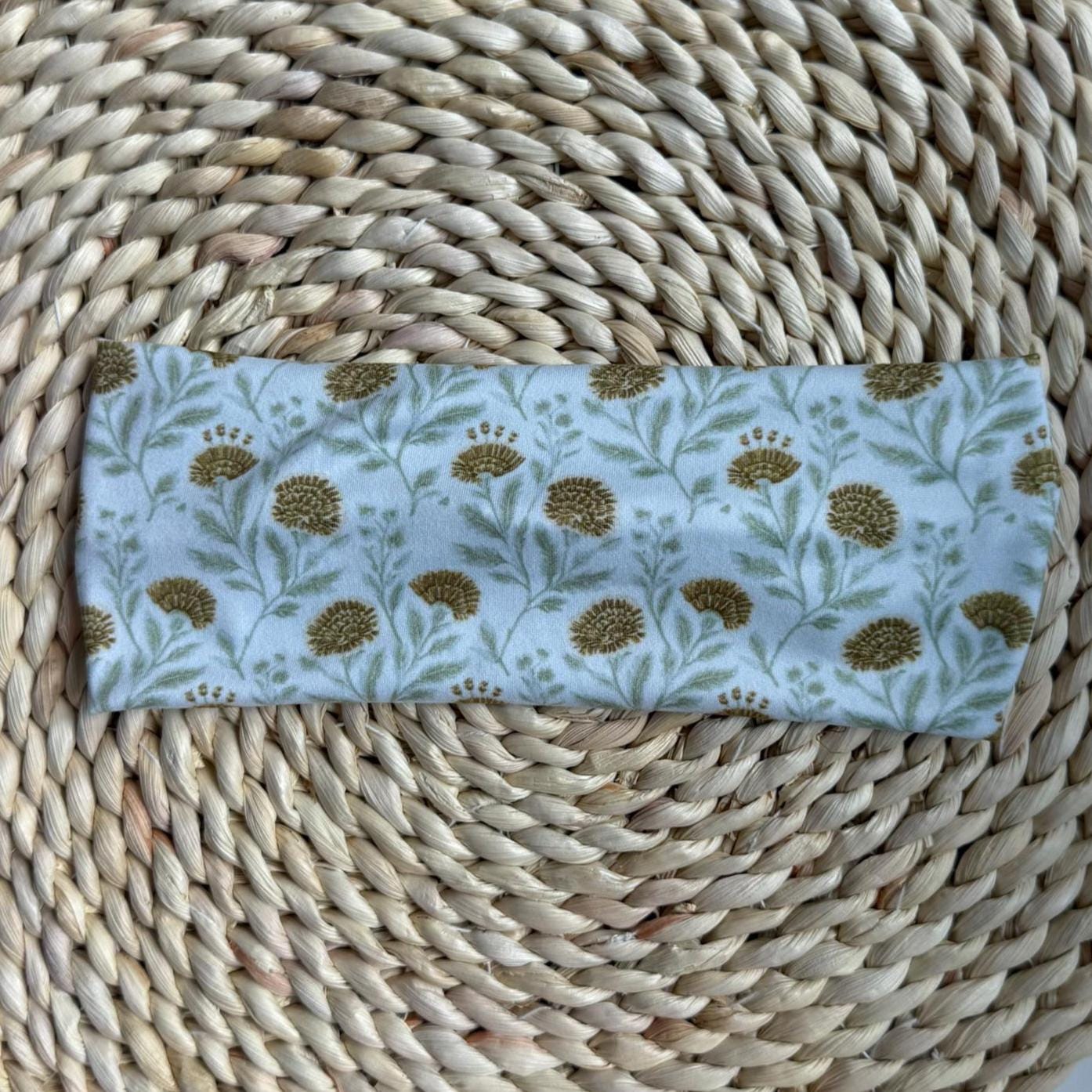 Stretchy, Buttery-Soft Headband - Whimsical Wildflowers