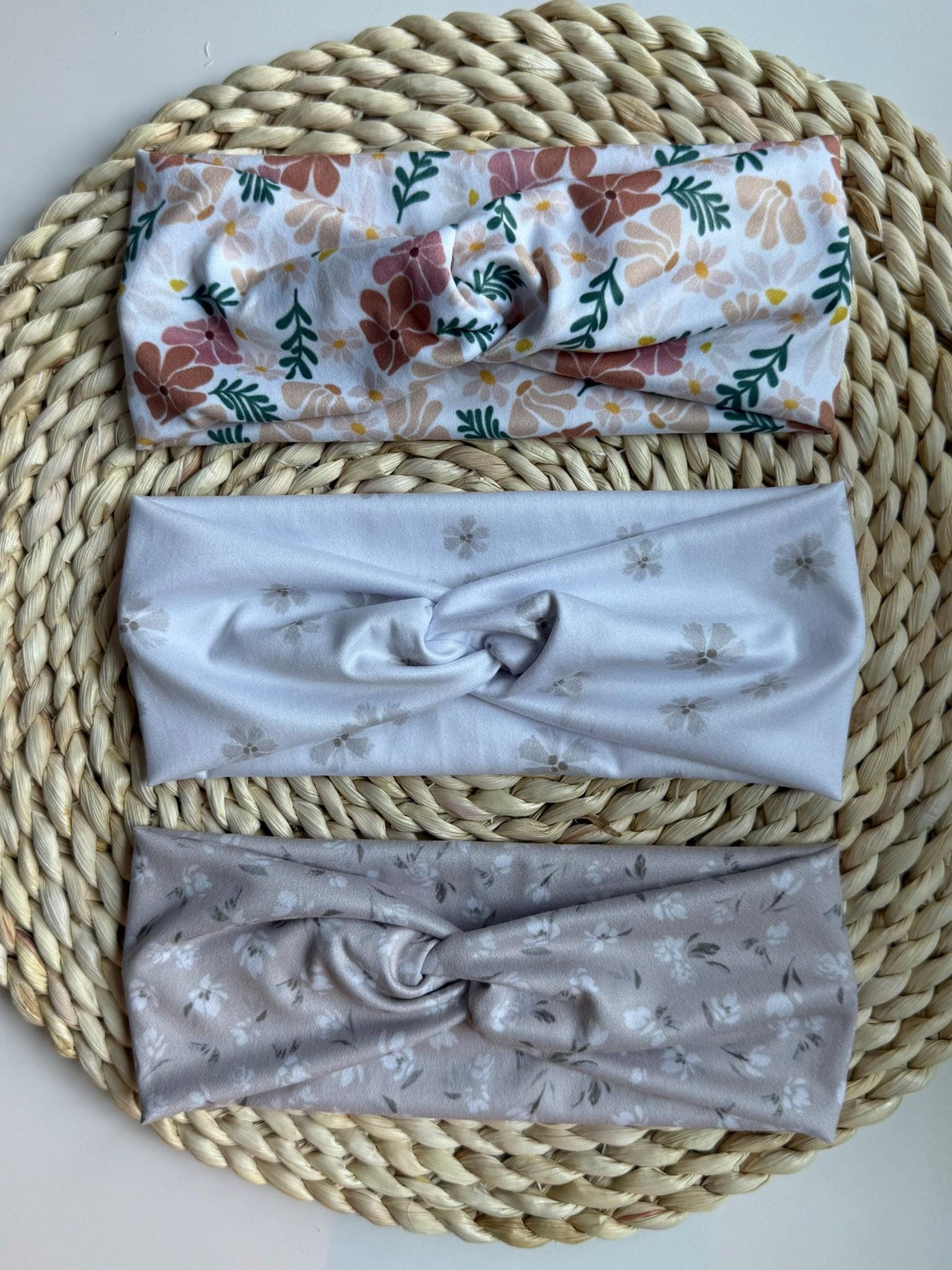 Stretchy, Buttery-Soft Headband - Hawaiian Floral