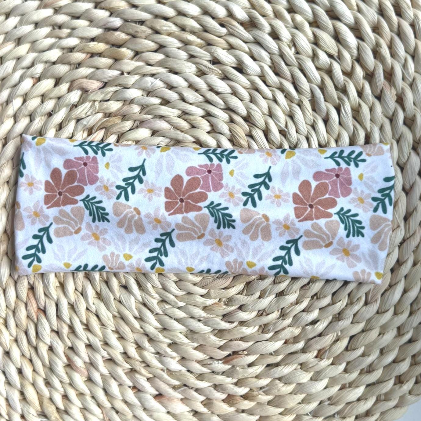 Stretchy, Buttery-Soft Headband - Hawaiian Floral