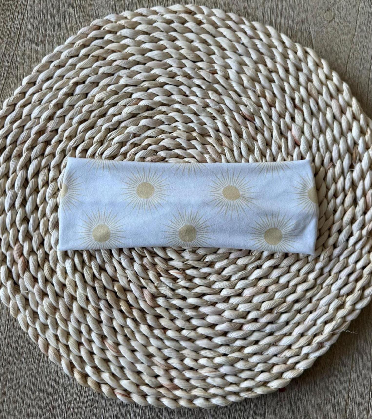 Stretchy, Buttery-Soft Headband - Golden Rays