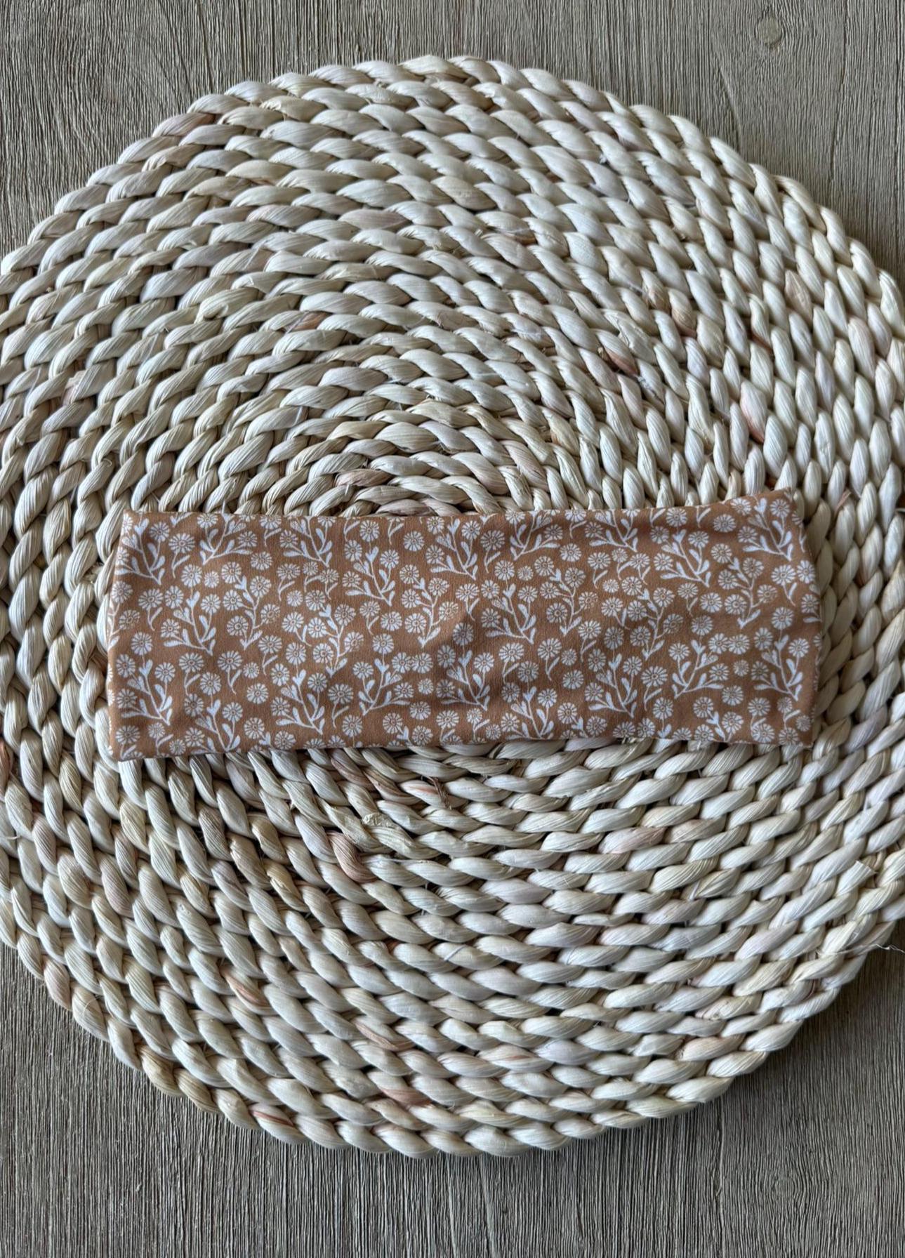 Stretchy, Buttery-Soft Headband - Autumn Wildflowers