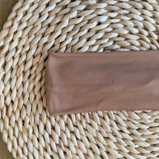 Stretchy, Buttery-Soft Headband - Sandstone Solid