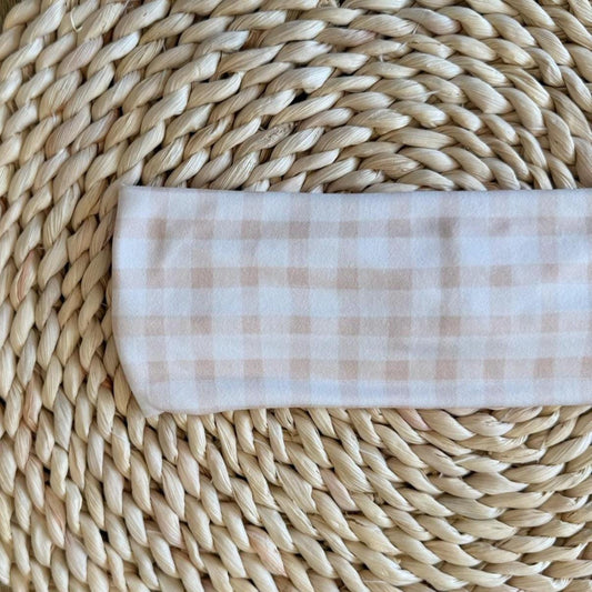 Stretchy, Buttery-Soft Headband - Terra Gingham