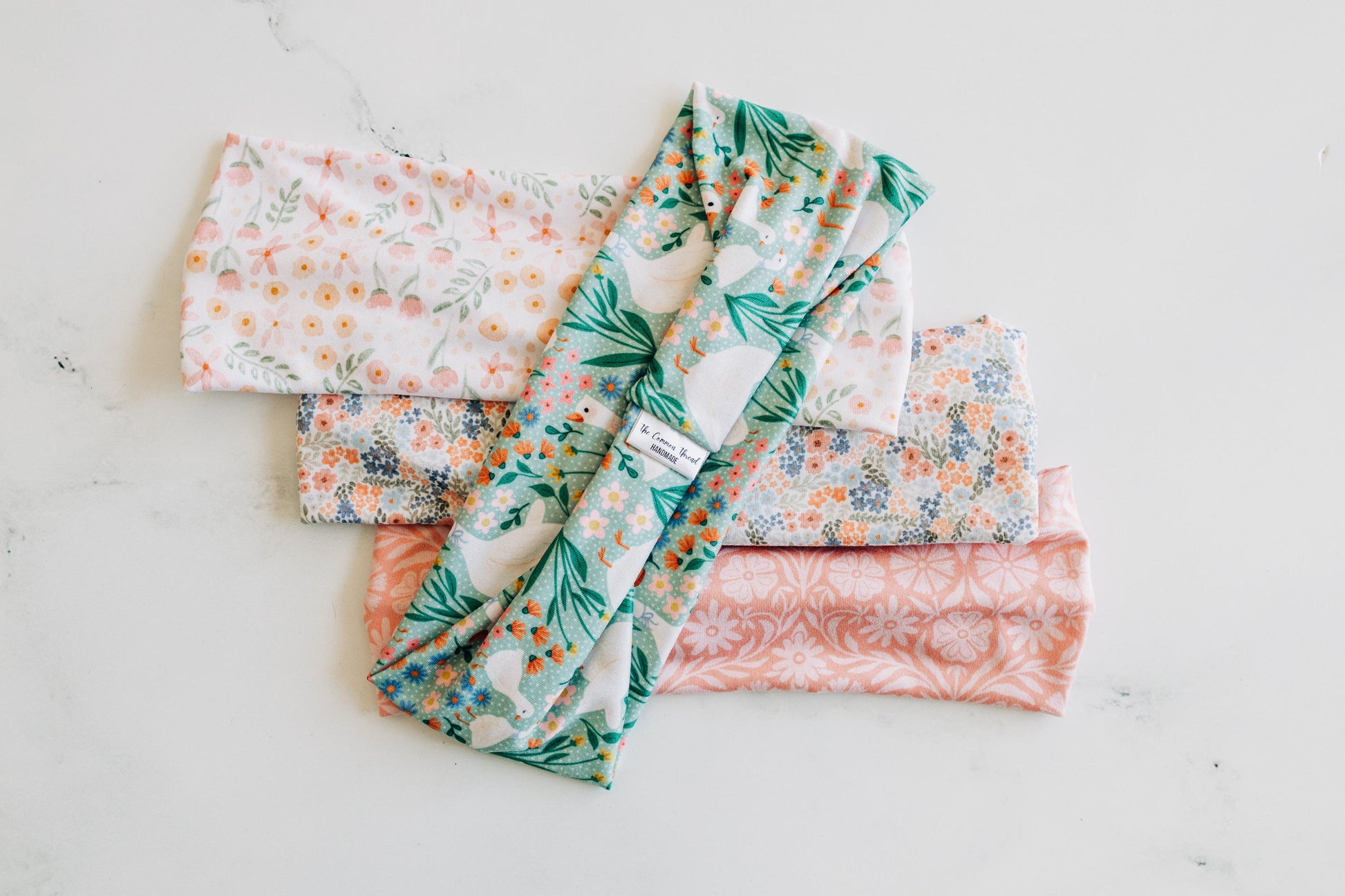 Spring Leaves - Spring Headband Collection 2026, Buttery-Soft, Stretchy Headbands for Women and Girls, Headbands for Nurses and Teachers