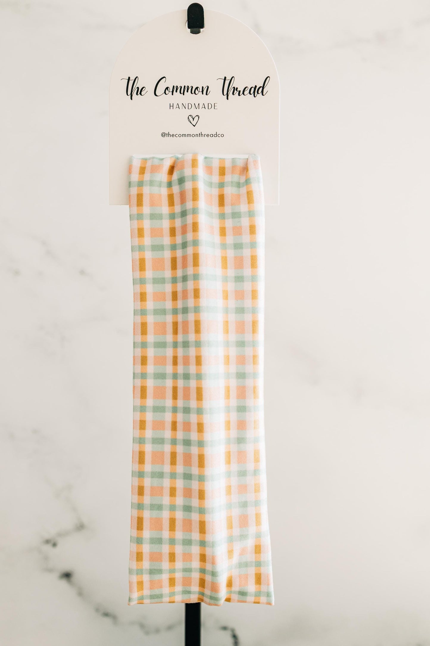 Vintage Plaid - Spring Headband Collection 2026, Buttery-Soft, Stretchy Headbands for Women and Girls, Headbands for Nurses and Teachers