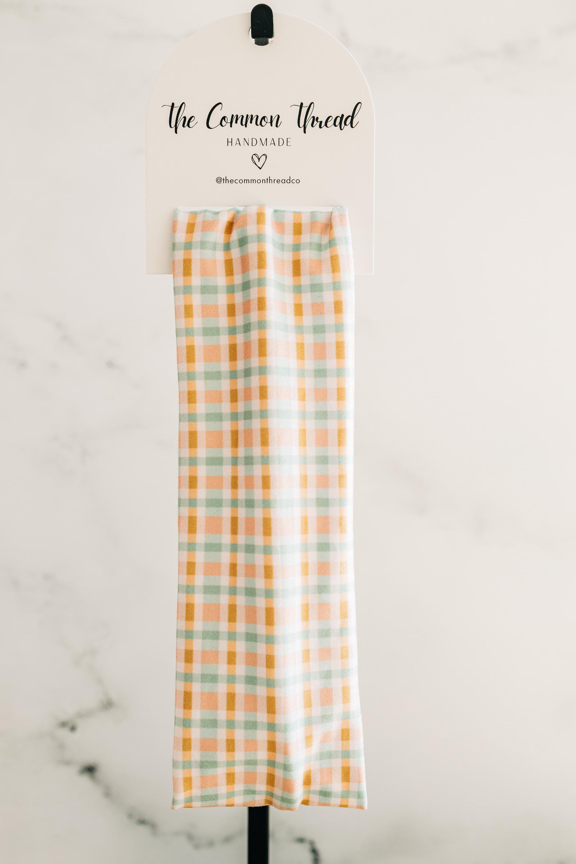 Vintage Plaid - Spring Headband Collection 2026, Buttery-Soft, Stretchy Headbands for Women and Girls, Headbands for Nurses and Teachers