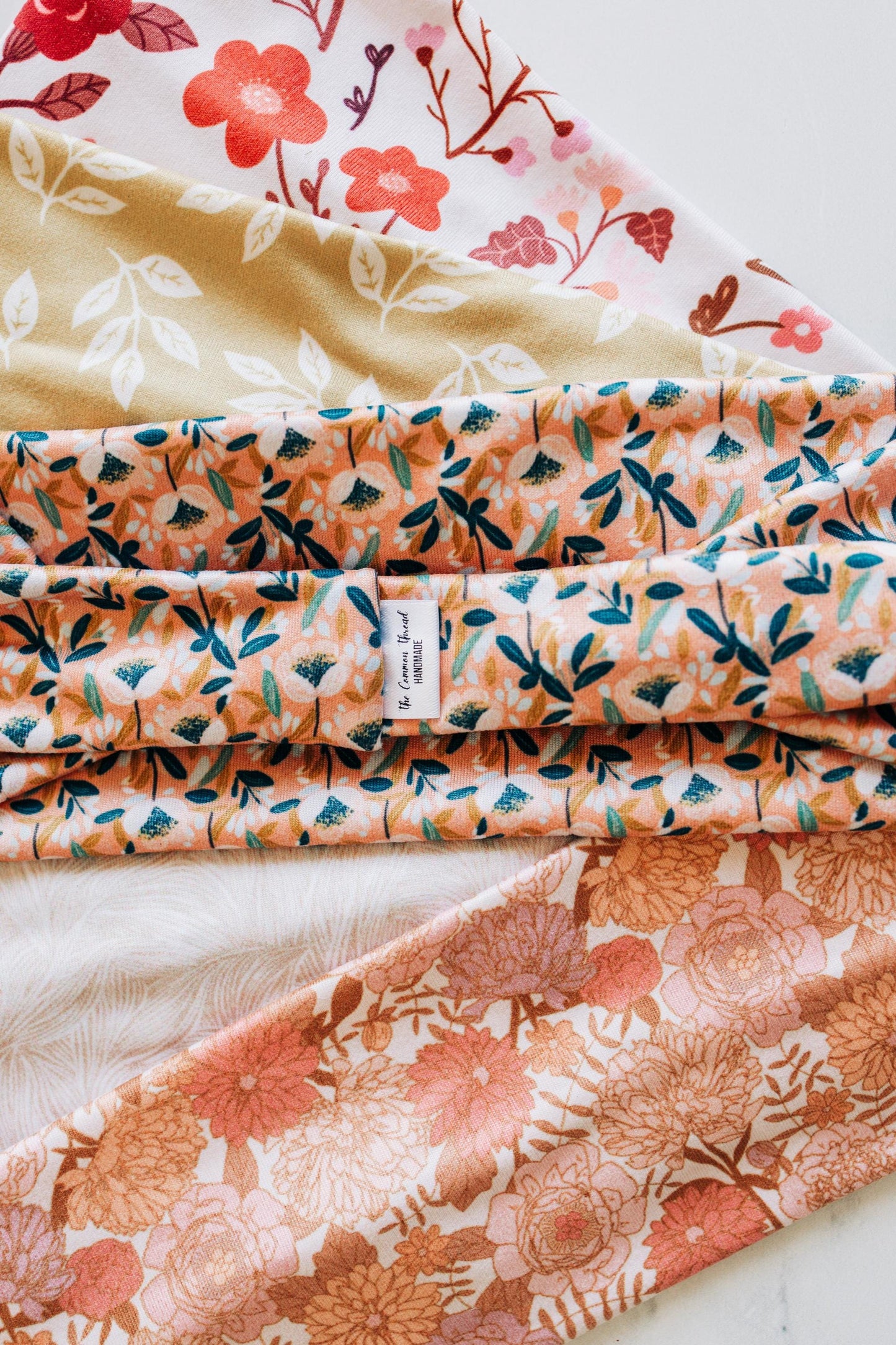 Retro Floral - Spring Headband Collection 2026, Buttery-Soft, Stretchy Headbands for Women and Girls, Headbands for Nurses and Teachers