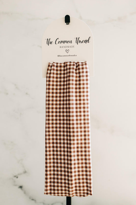 Vintage Plaid - Spring Headband Collection 2026, Buttery-Soft, Stretchy Headbands for Women and Girls, Headbands for Nurses and Teachers