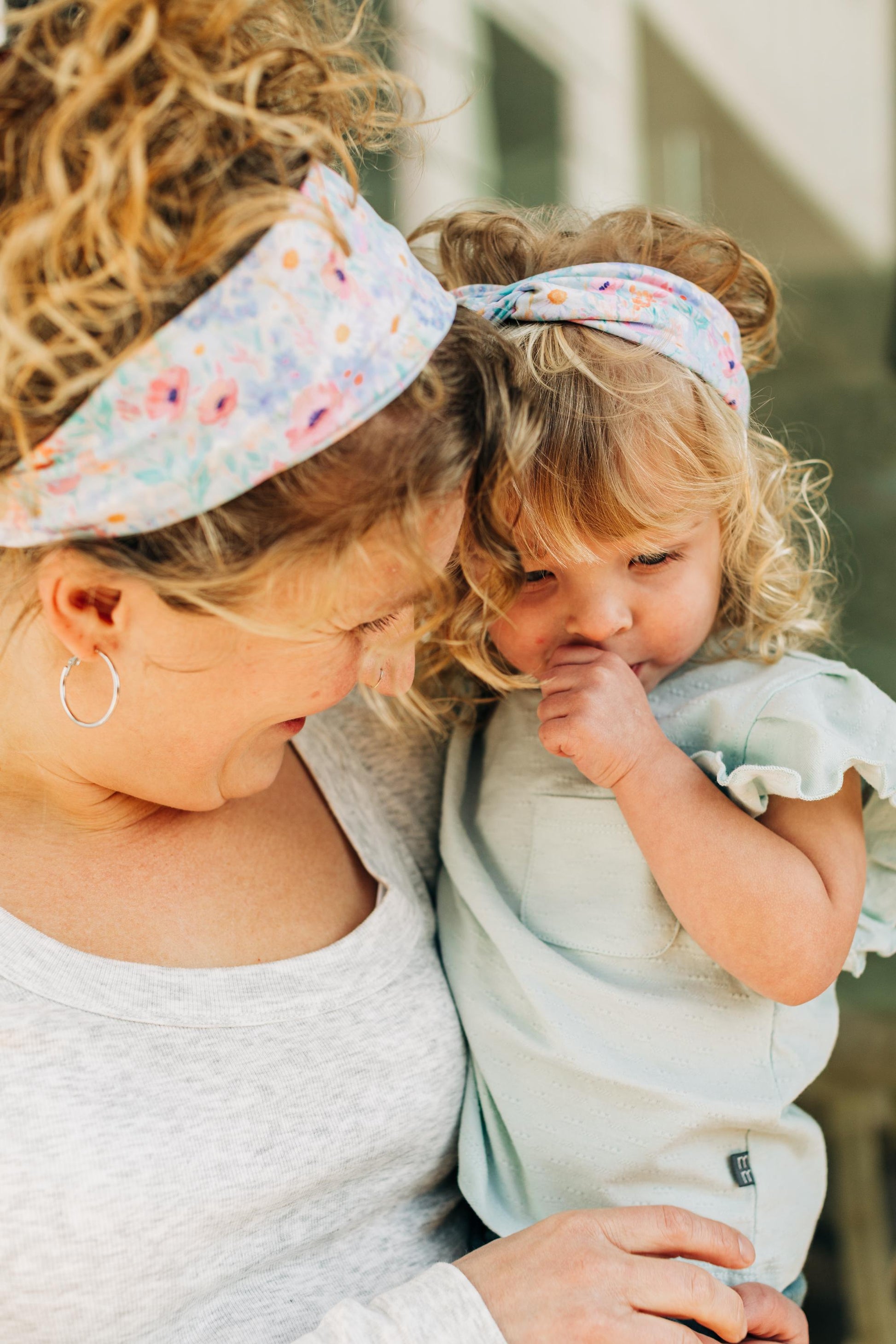 Petite Pink Floral - Spring Headband Collection 2026, Buttery-Soft, Stretchy Headbands for Women and Girls, Headbands for Nurses