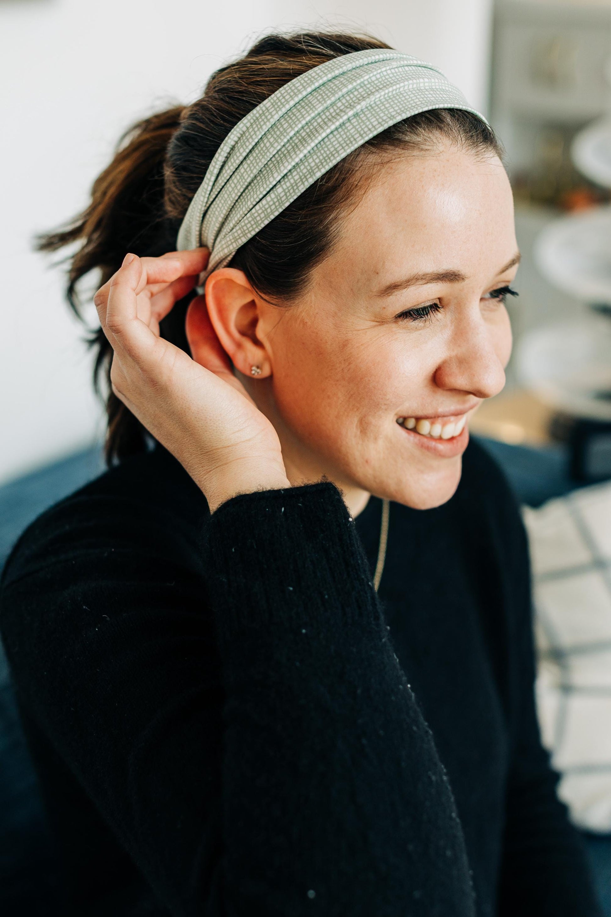 Deep Teal - Spring Headband Collection 2026, Buttery-Soft, Stretchy Headbands for Women and Girls, Headbands for Nurses and Teachers