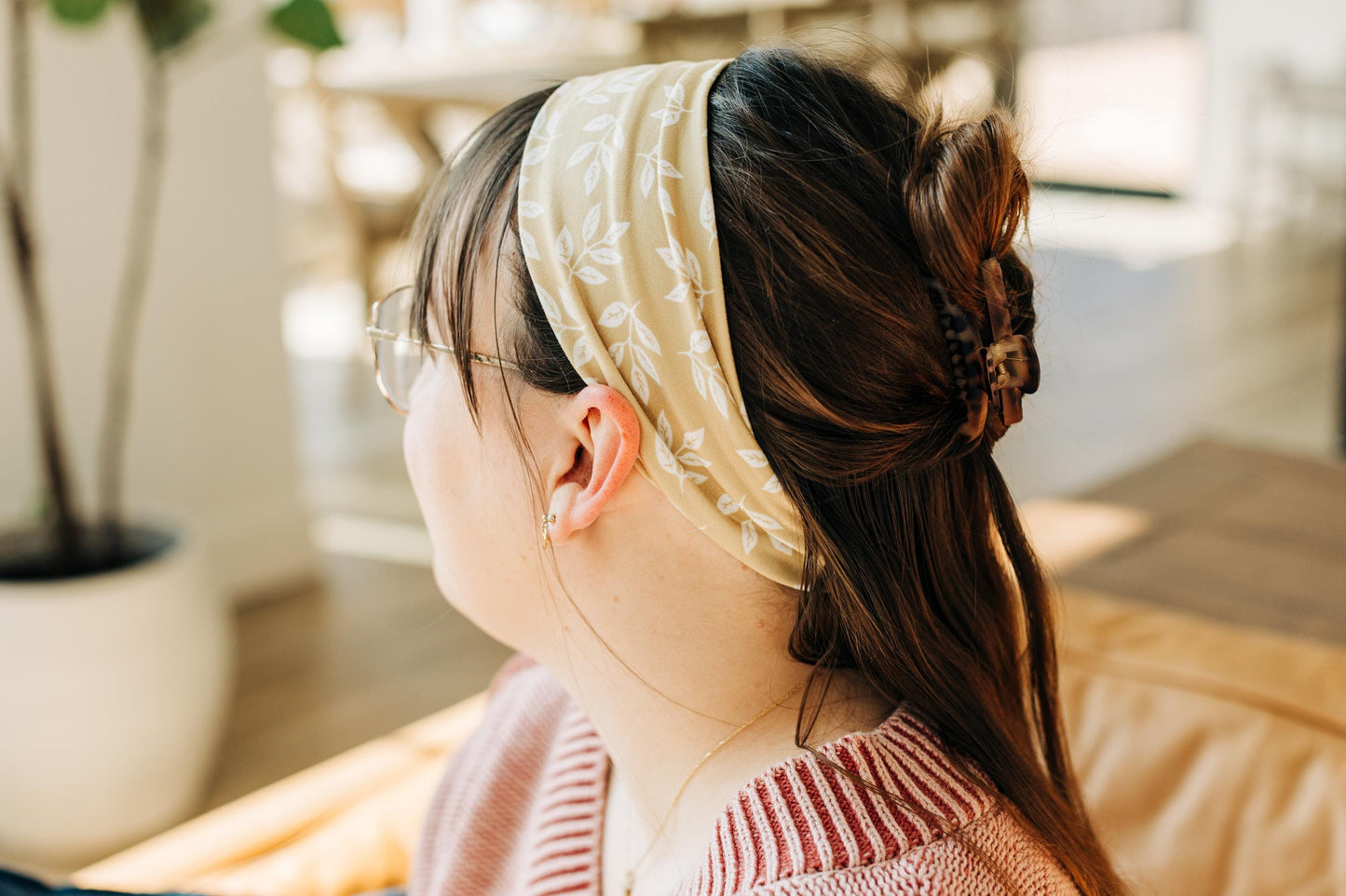 Vintage Plaid - Spring Headband Collection 2026, Buttery-Soft, Stretchy Headbands for Women and Girls, Headbands for Nurses and Teachers