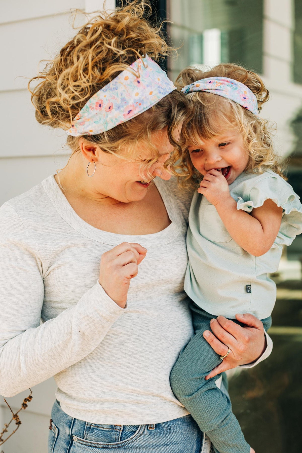 Rusty Orange Floral - Spring Headband Collection 2026, Buttery-Soft, Stretchy Headbands for Women and Girls, Headbands for Nurses