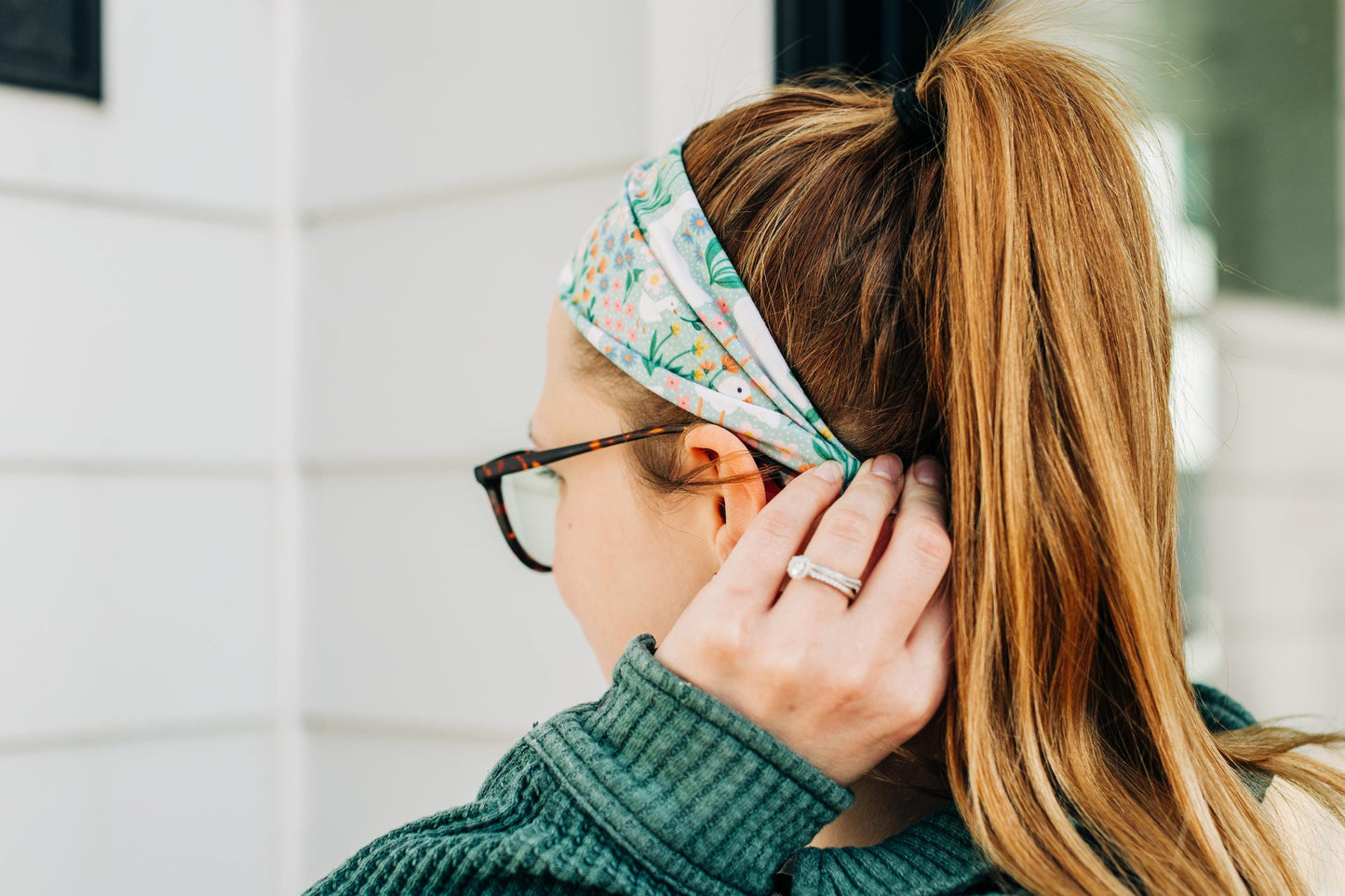 Rusty Floral - Spring Headband Collection 2026, Buttery-Soft, Stretchy Headbands for Women and Girls, Headbands for Nurses and Teachers